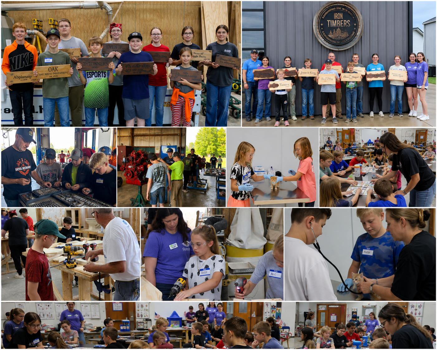 BUILDING, CARING, AND REPAIRING: GENESIS CAMPERS EXPLORE FUTURE CAREERS