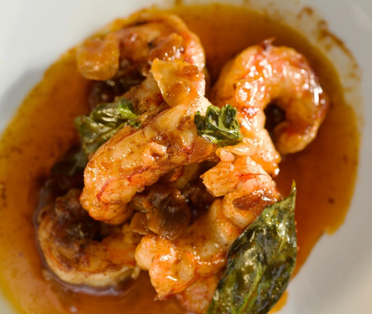 A day like today (#NationalShrimpDay) calls for a plate of Gambas al Ajillo. 🍤

Nothing compares to Royal Red shrimp in a sauce of olive oil, garlic and lemon.