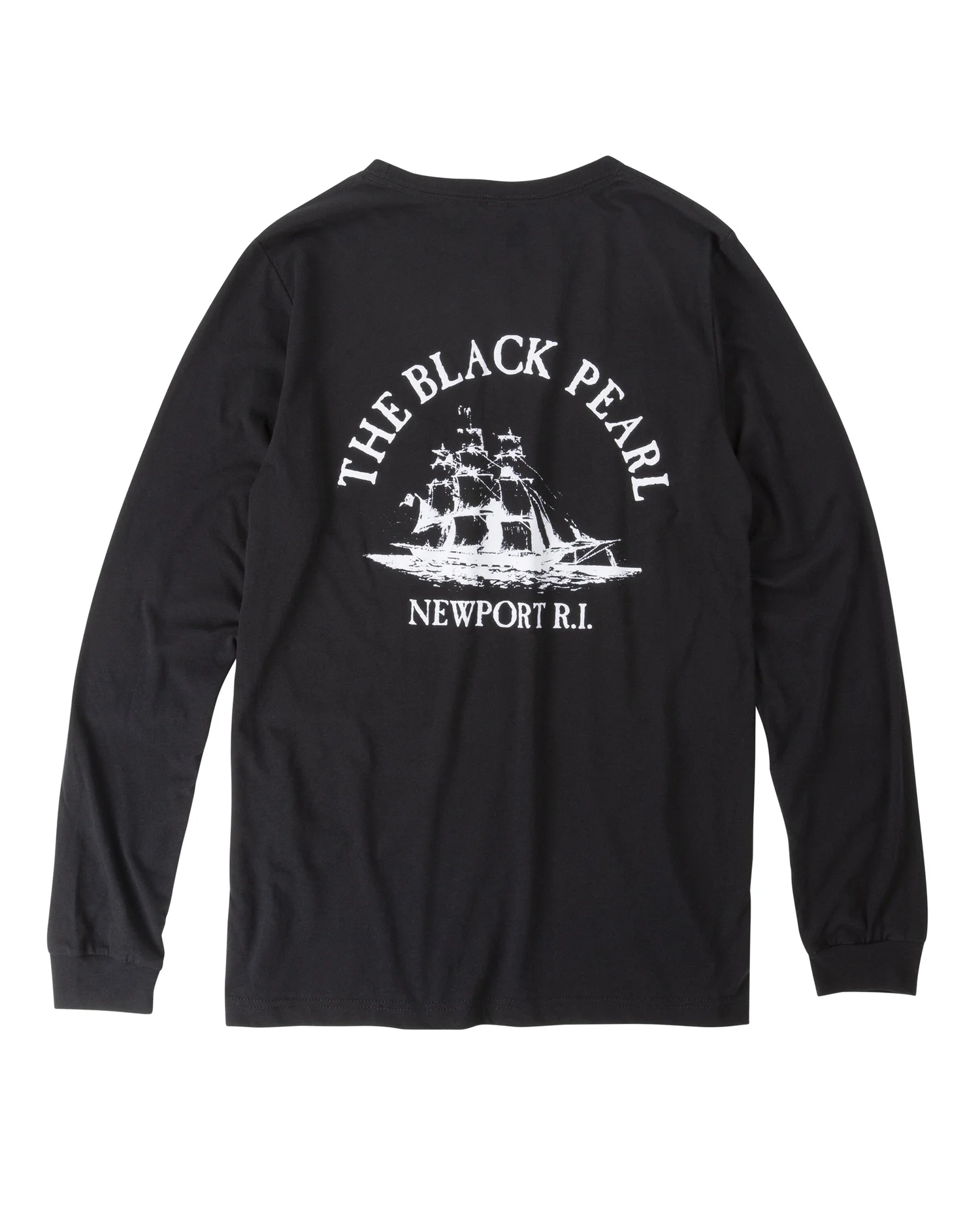 Black Pearl Classic Long Sleeve Tee Comfortable Everyday Shirt in 