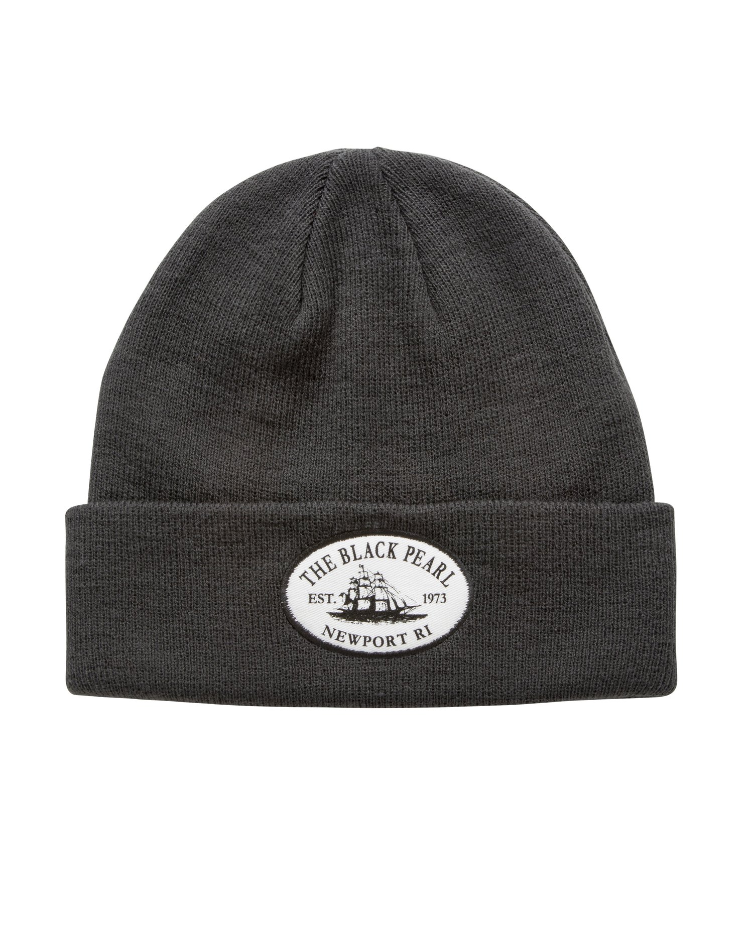 Chain Detailed Fall Winter Hat - black ( more colors available Black Vinyl Biker Hat with Silver Chain | Windy City Novelties main image 2