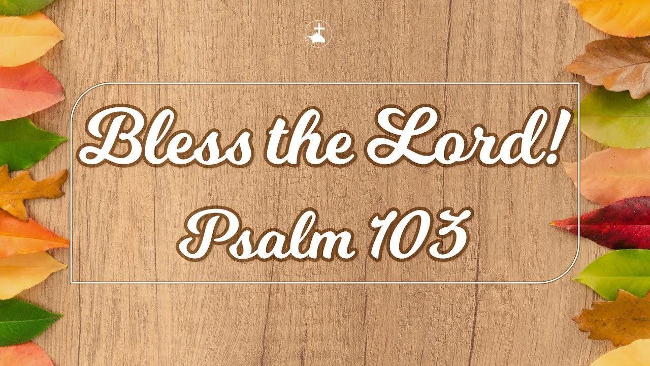 Bless the Lord!