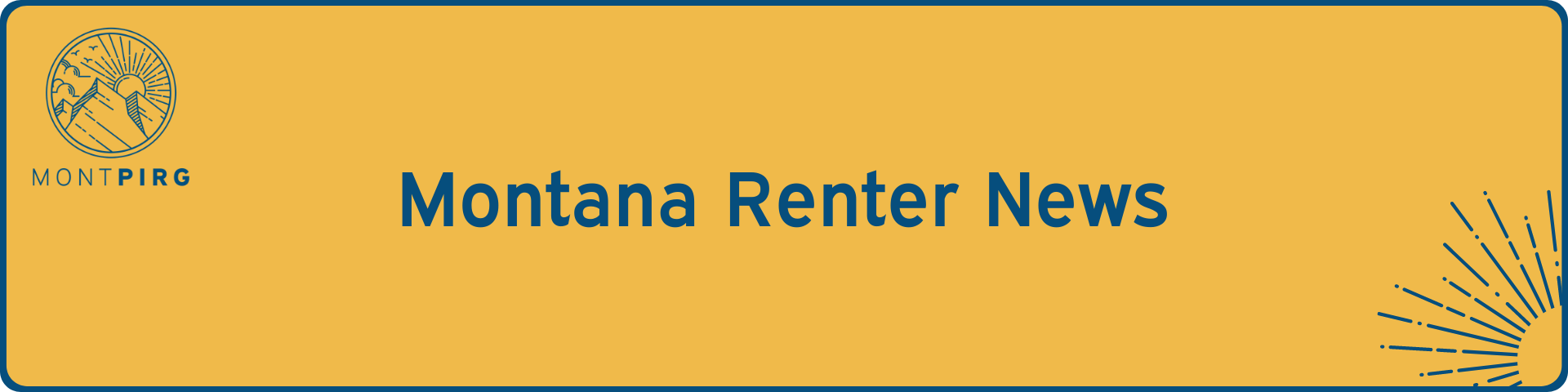 Montana Renter News