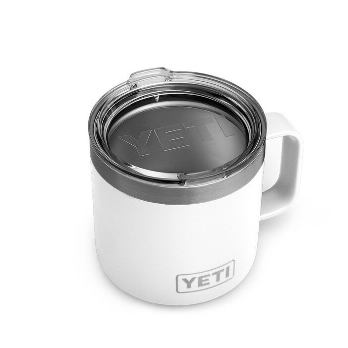 Yeti Black Rambler 14 oz Mug with Standard Lid