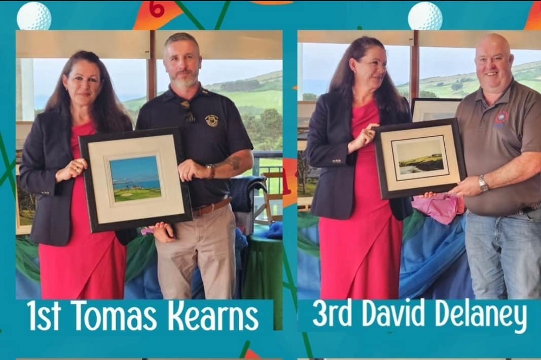 Captain Paula Johnston’s Prize to the Men