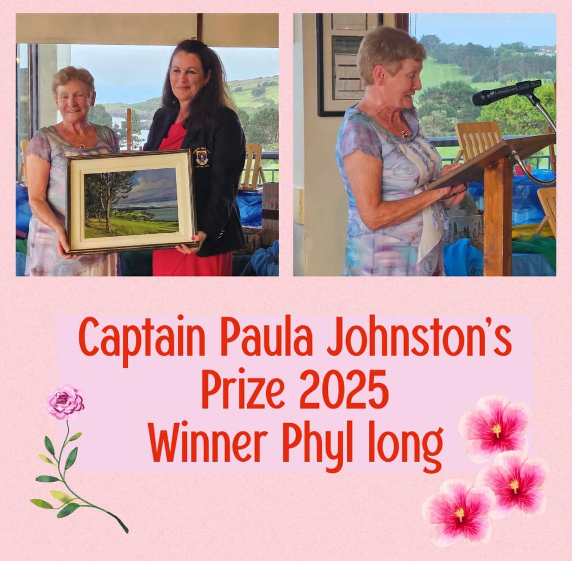 Captain Paula Johnston’s Prize
