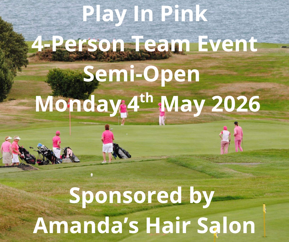 Mixed Play In Pink Florida Scramble