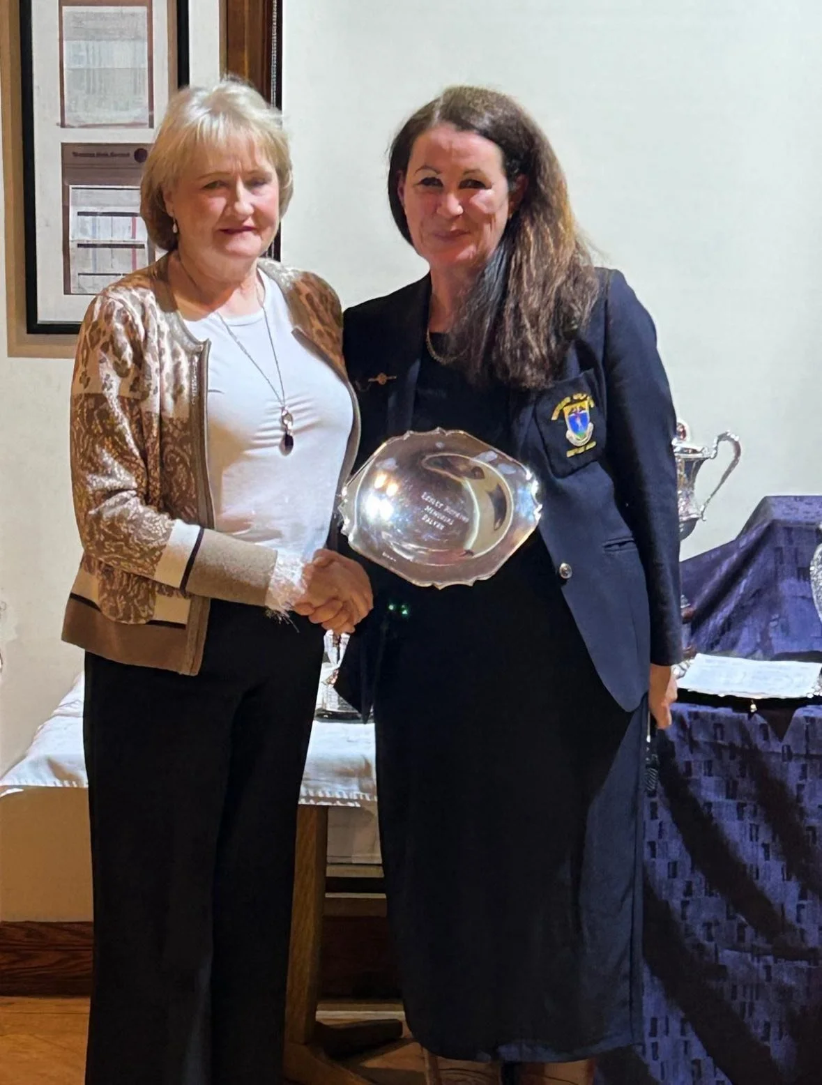 Lesley Hopkins Salver - Maureen O'Dea