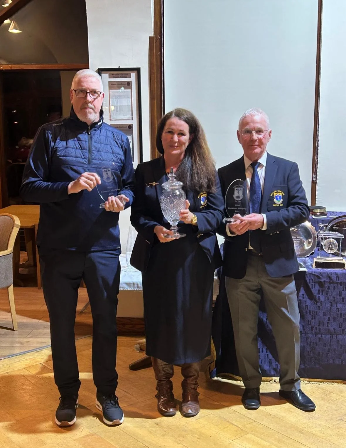 Mixed Foursomes Winners - Paul Furlong & Paula Johnston