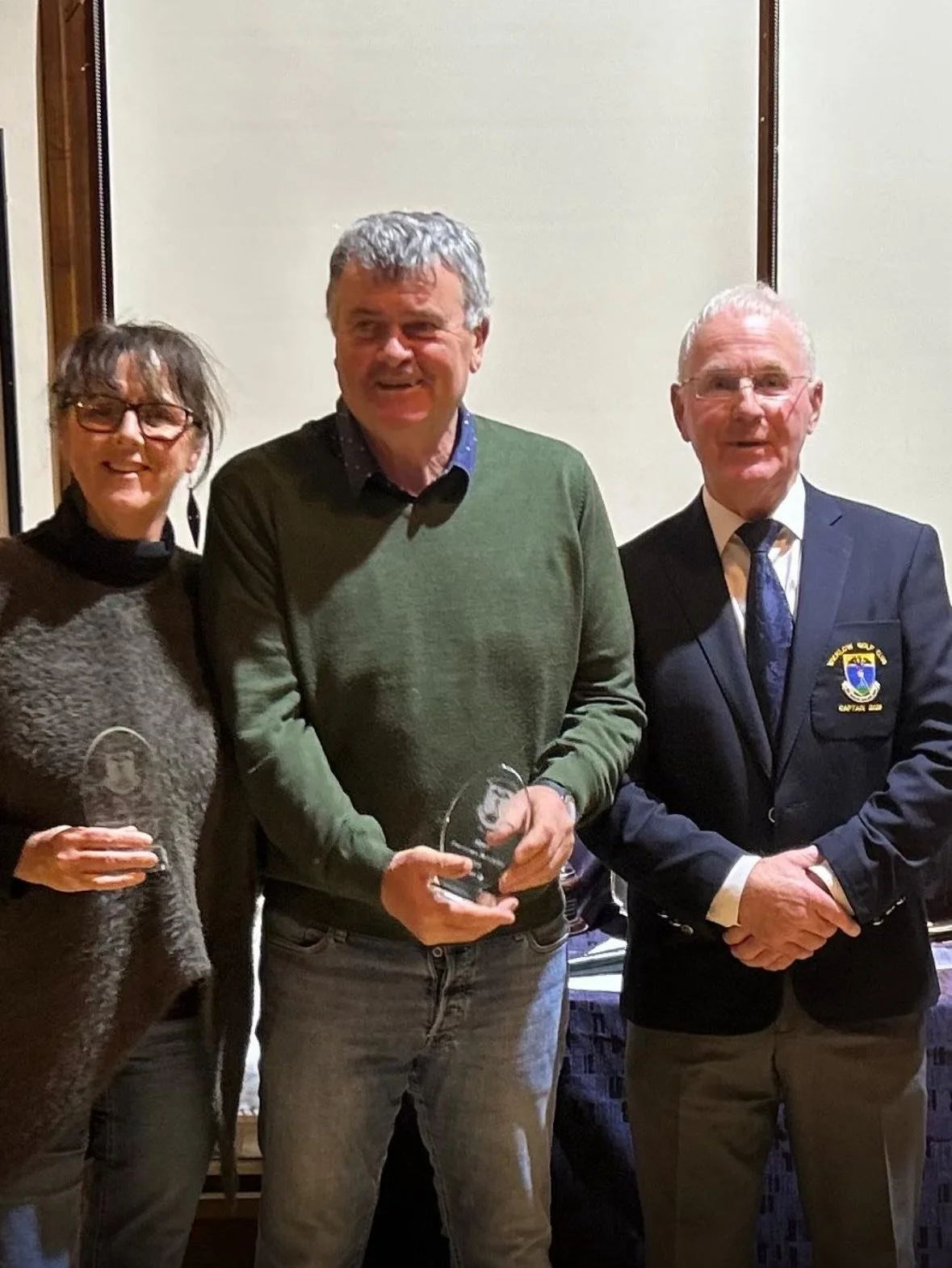 Mixed Foursomes Runner Up - Aidan Doyle & Amanda Reynolds