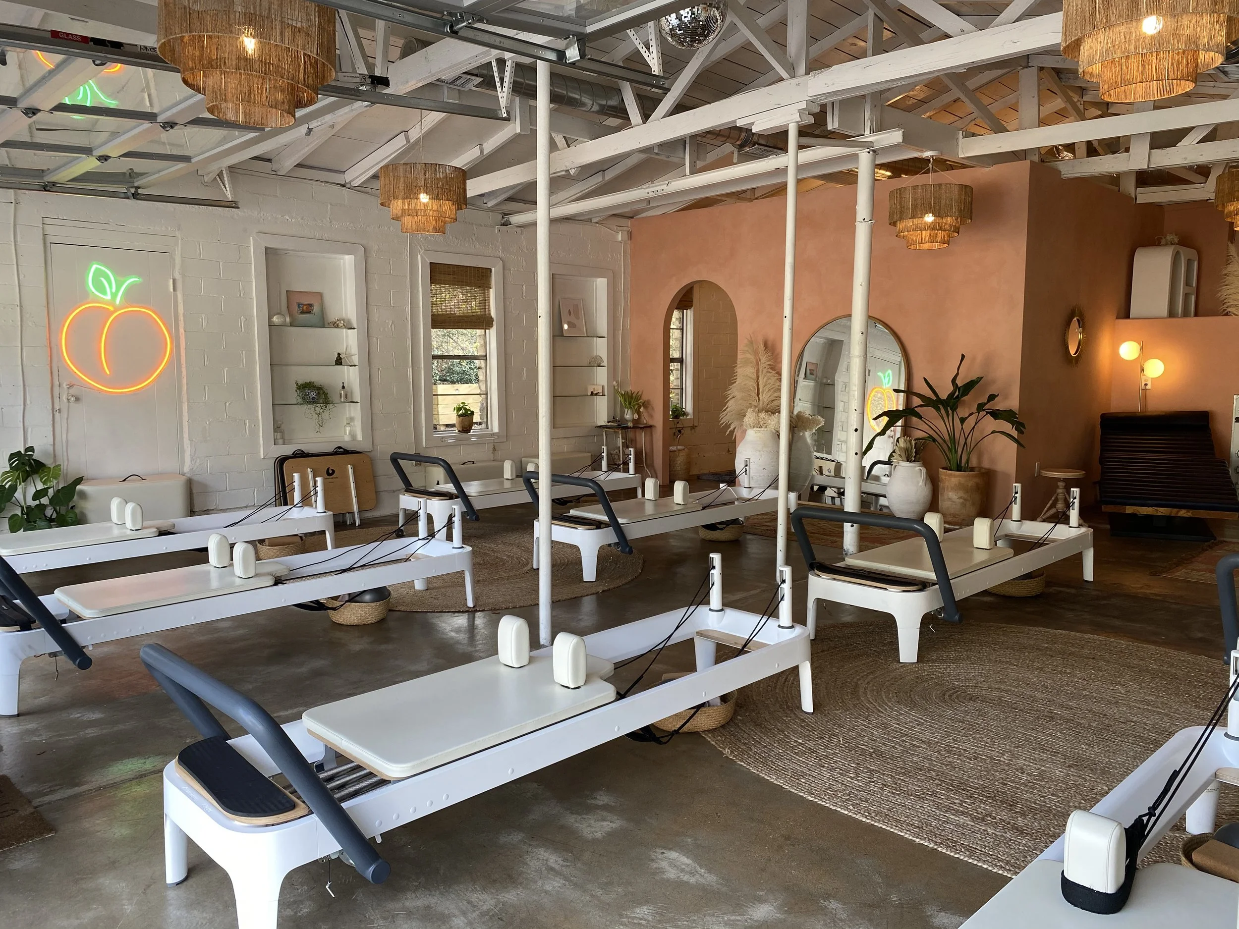 The Peach House pilates, elevated.