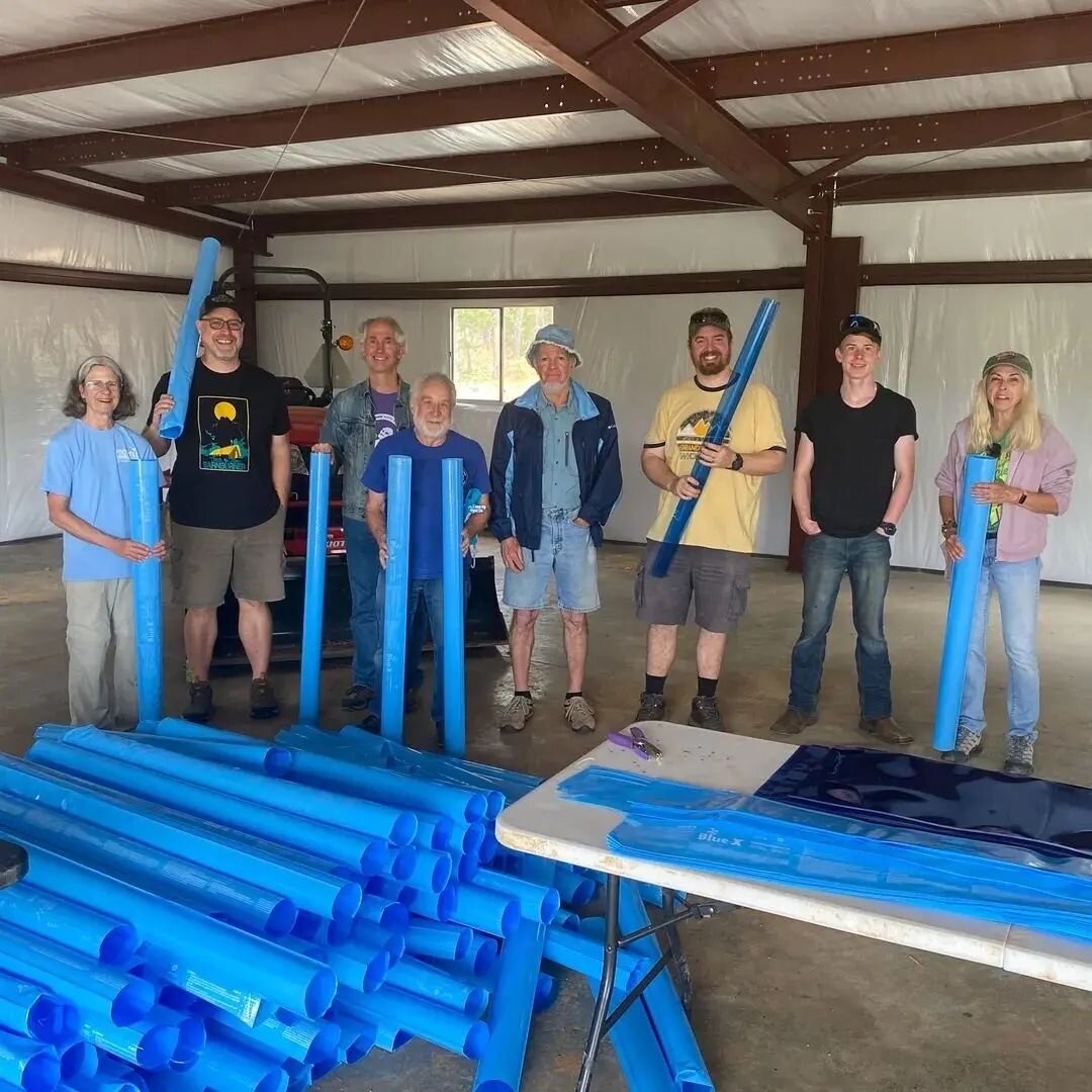 As this week is #NationalVolunteerWeek, we wanted to make sure that we gave a shout-out to all of our amazing volunteers &ndash; we couldn't do this work without you!

Here are a few of our volunteers from last weekend helping prepare tree tubes for 