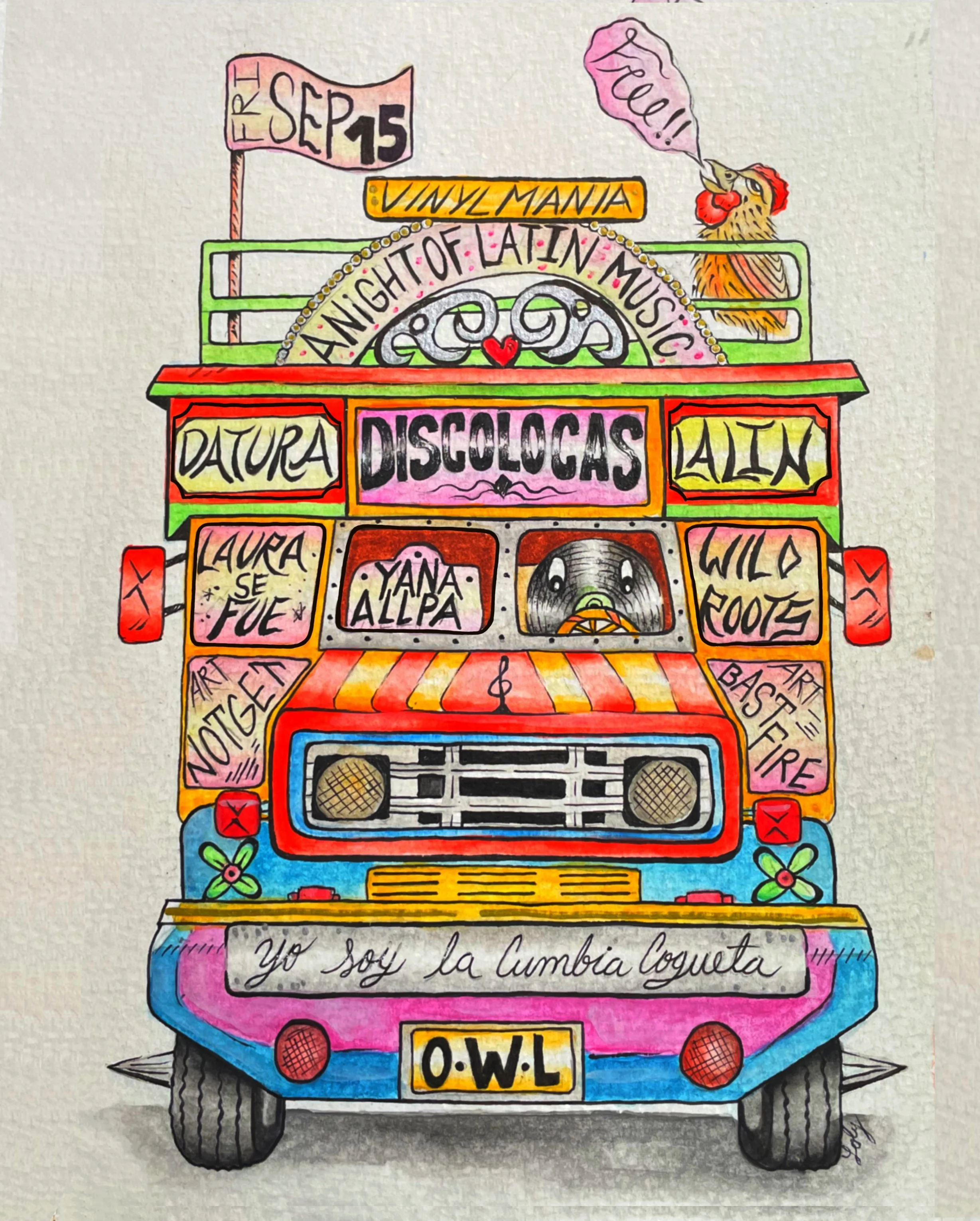 Discolocas at Our Wicked Lady