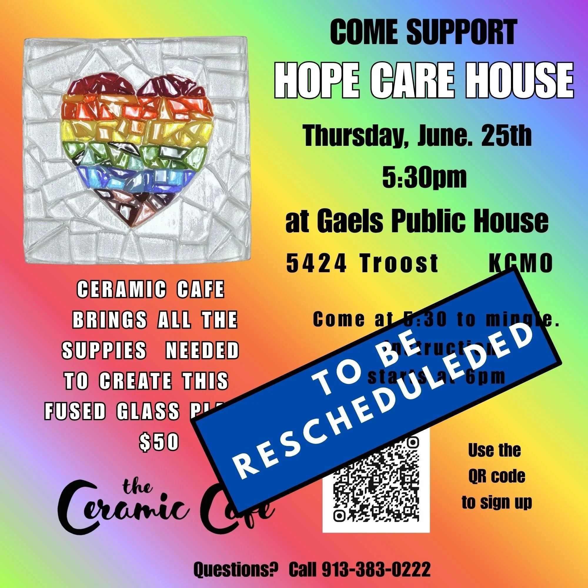 Gaels Public House Fused Glass Event