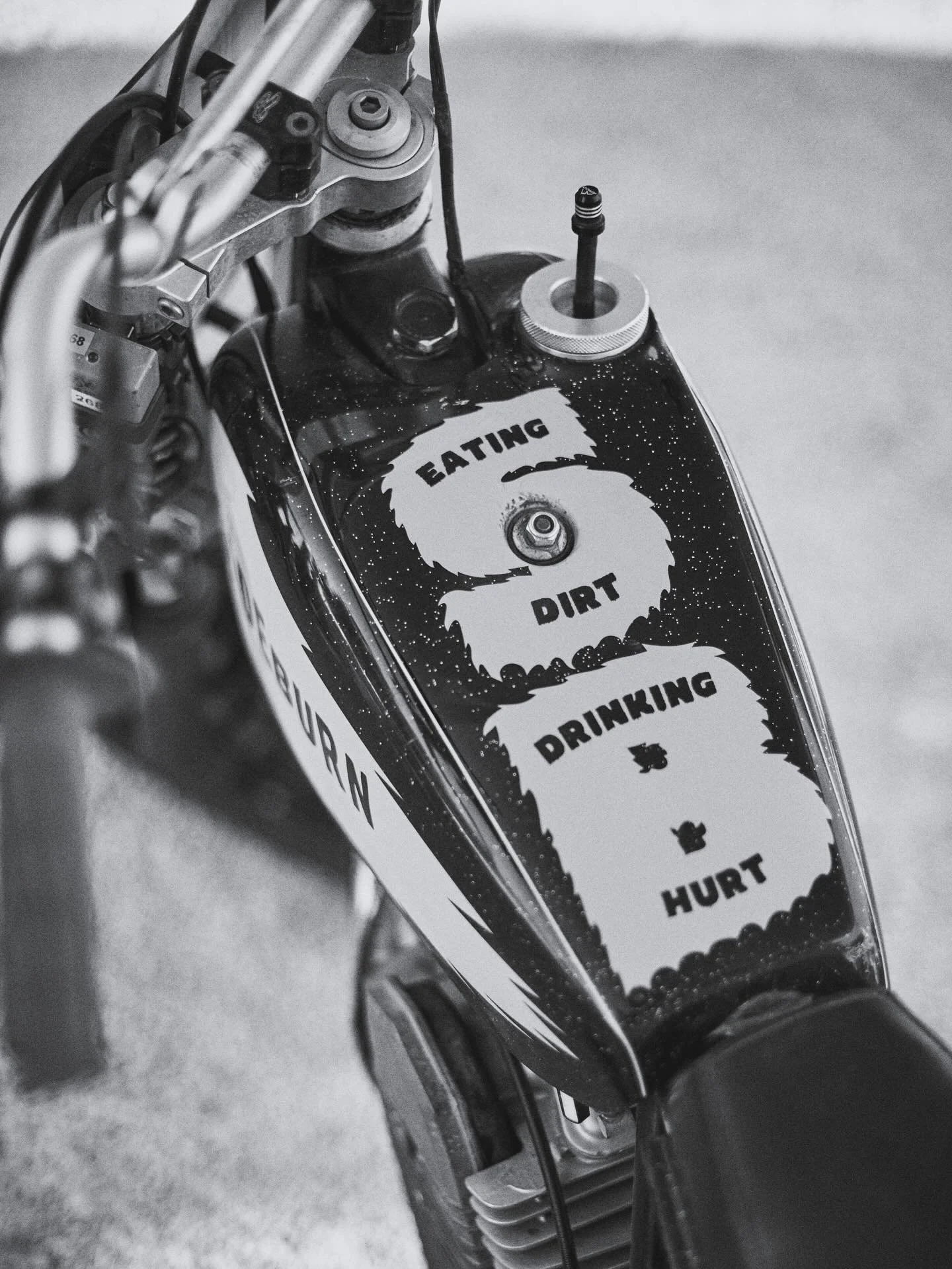 Eating Dirt Drinking Hurt 💥
.
.
.
.
.
#valentinorossi #motorranchvr46 #vr46 #sideburn #dirttrackracing  #dirtytracker #dirttrack #motorcycle #motorsport #lifestyle #motorlifestyle #bikersjournal #flattrack