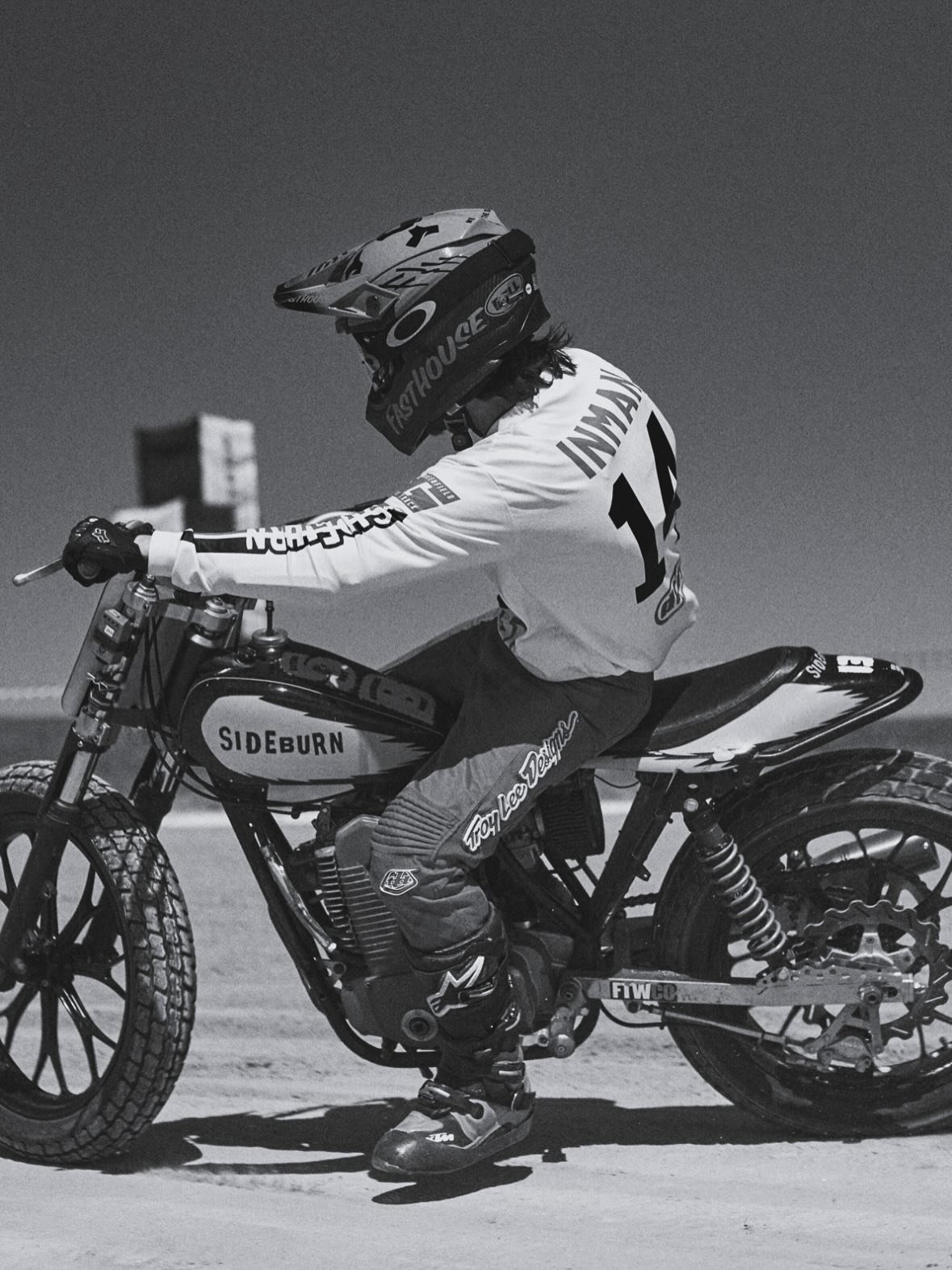 Rider 14, Max Inman
.
.
.
.
.
#valentinorossi #motorranchvr46 #vr46 #sideburn #dirttrackracing  #dirtytracker #dirttrack #motorcycle #motorsport #lifestyle #motorlifestyle #bikersjournal #flattrack