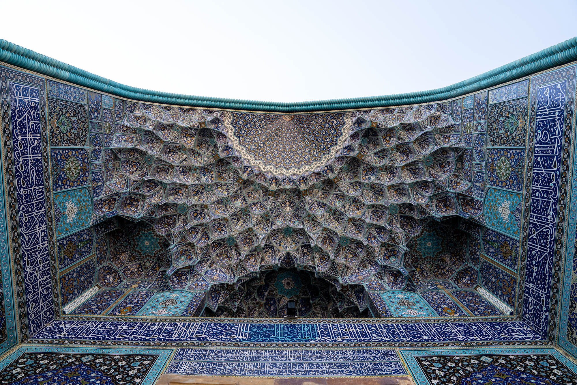  Ceiling details from the Shah Mosque, Isfahan 