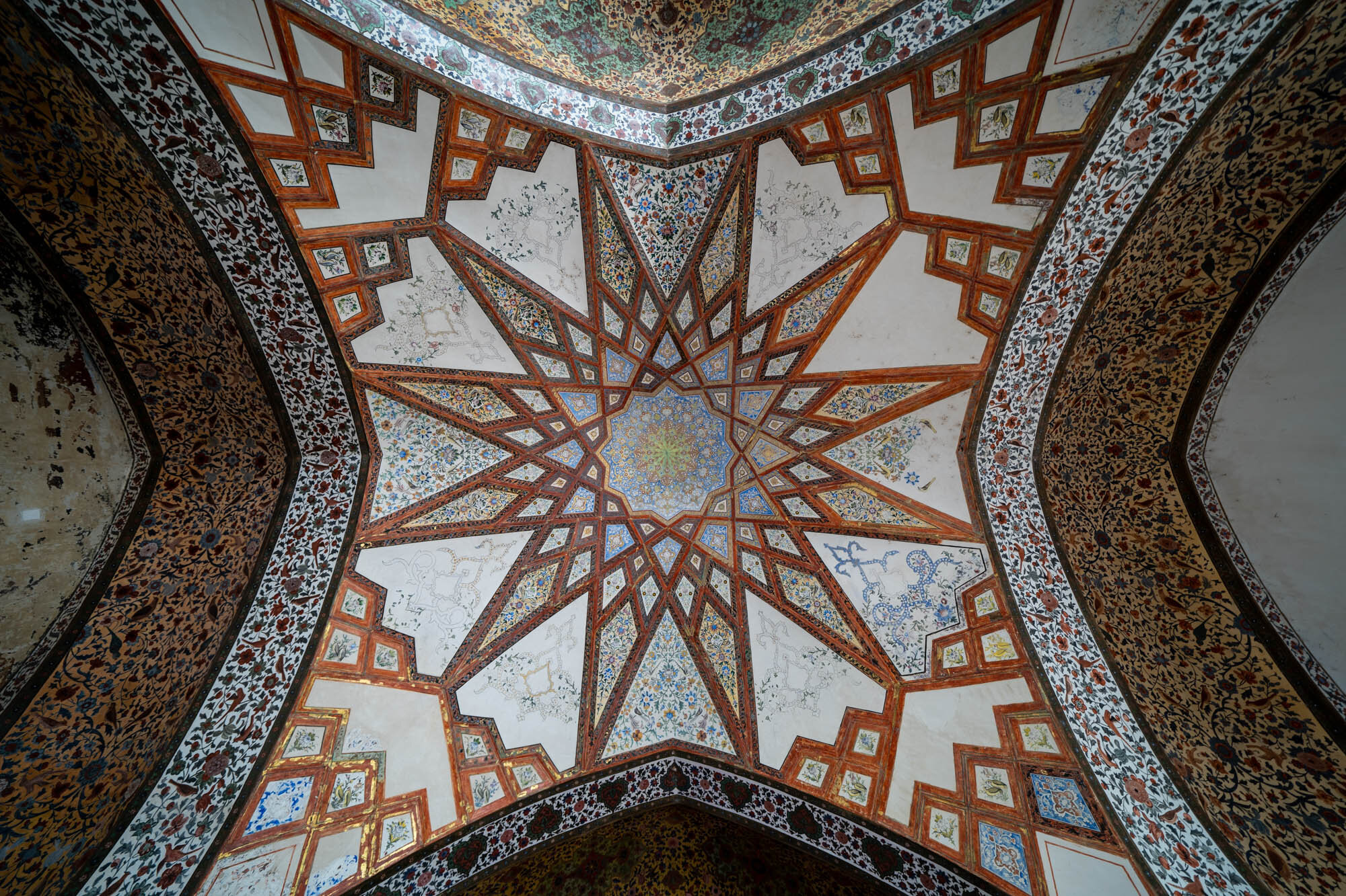  Ceiling details from the Fin Garden, Kashan 