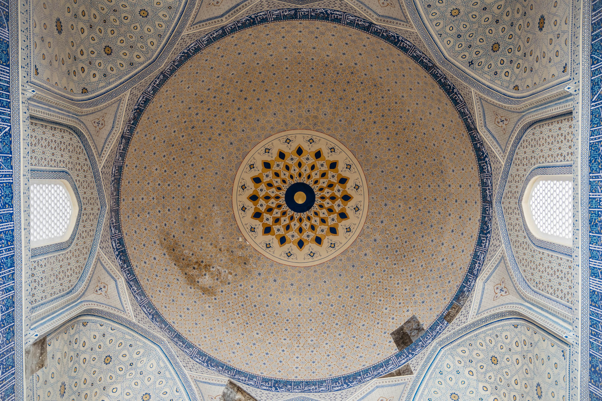  Ceiling details from the Bibi-Khanym Mosque, Samarkand 