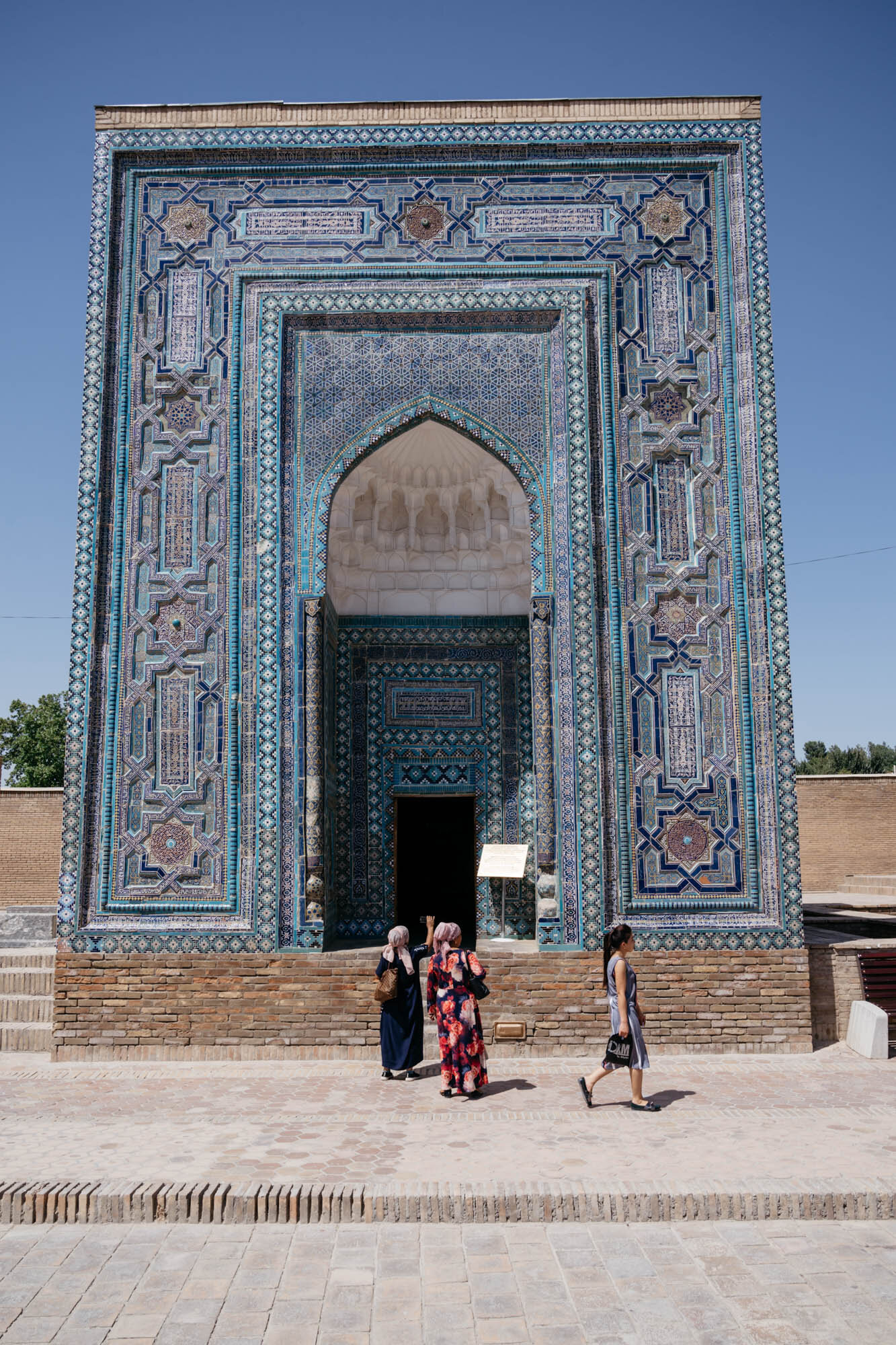  The Shah-i-Zinda tomb complex, Samarkand 