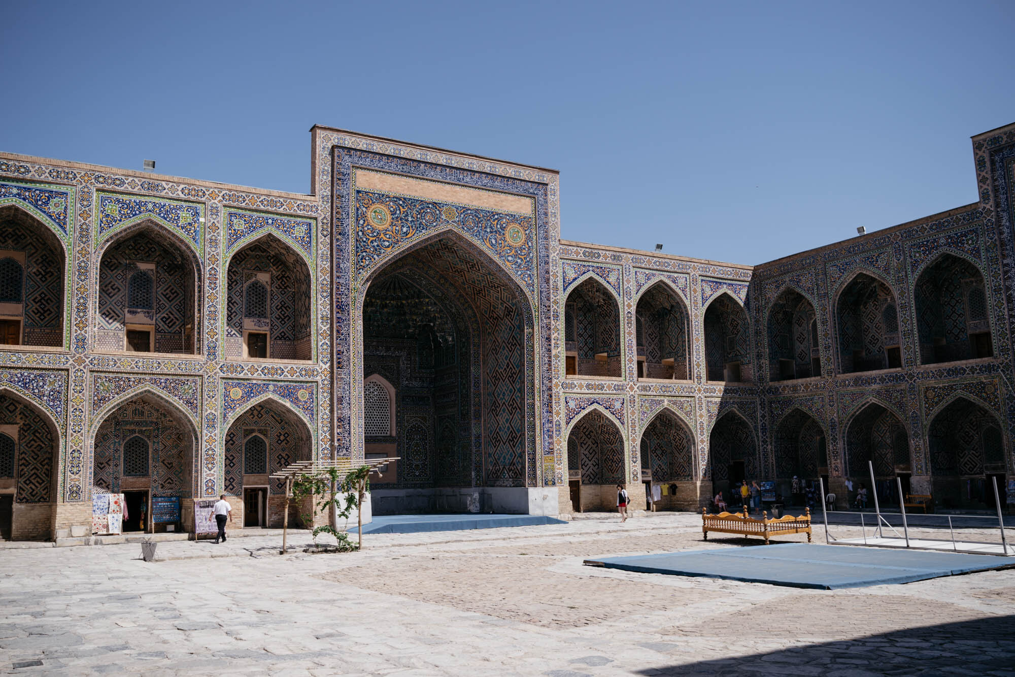  The Sher-Dor Madrasah, Samarkand 