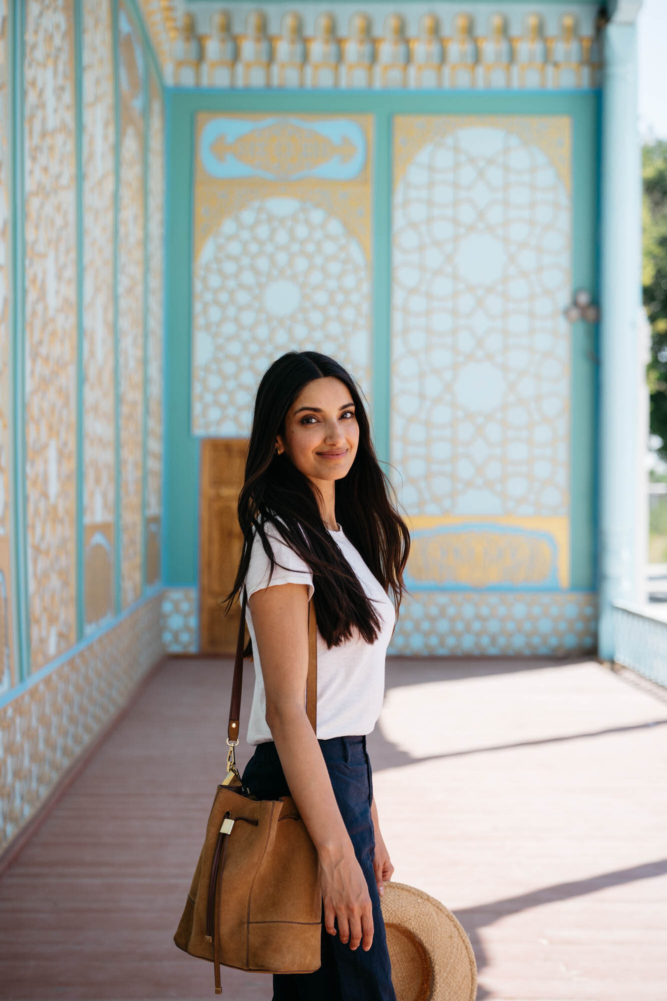  Aleyha at the Summer Palace of the last Emir of Bukhara 