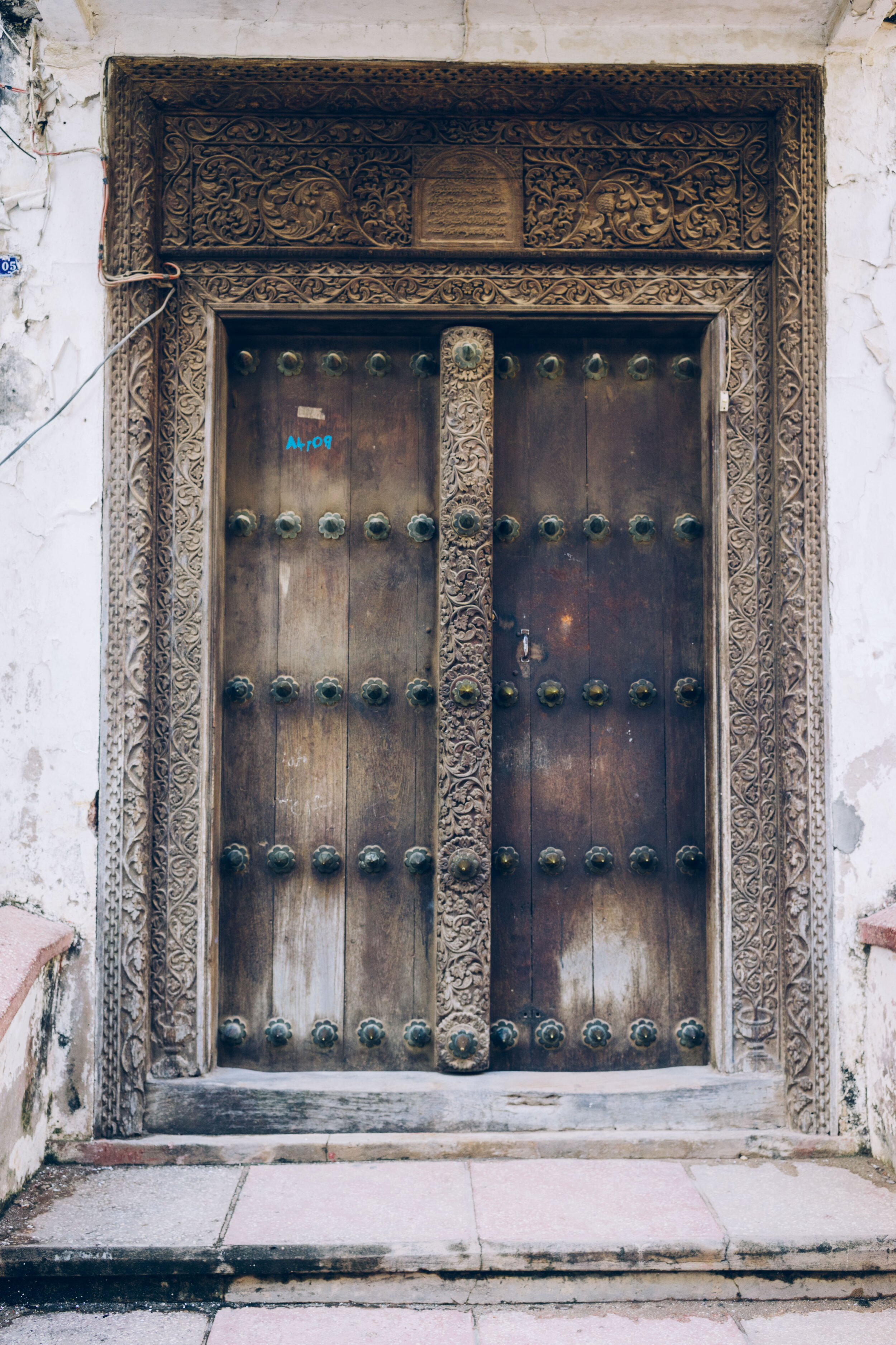 The doorways of Stone Town, Zanzibar — CHRISTOPHER WILTON-STEER