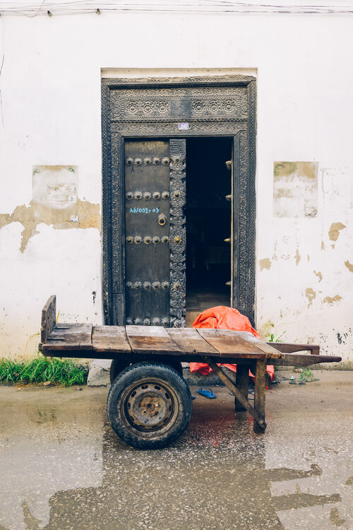The doorways of Stone Town, Zanzibar — CHRISTOPHER WILTON-STEER