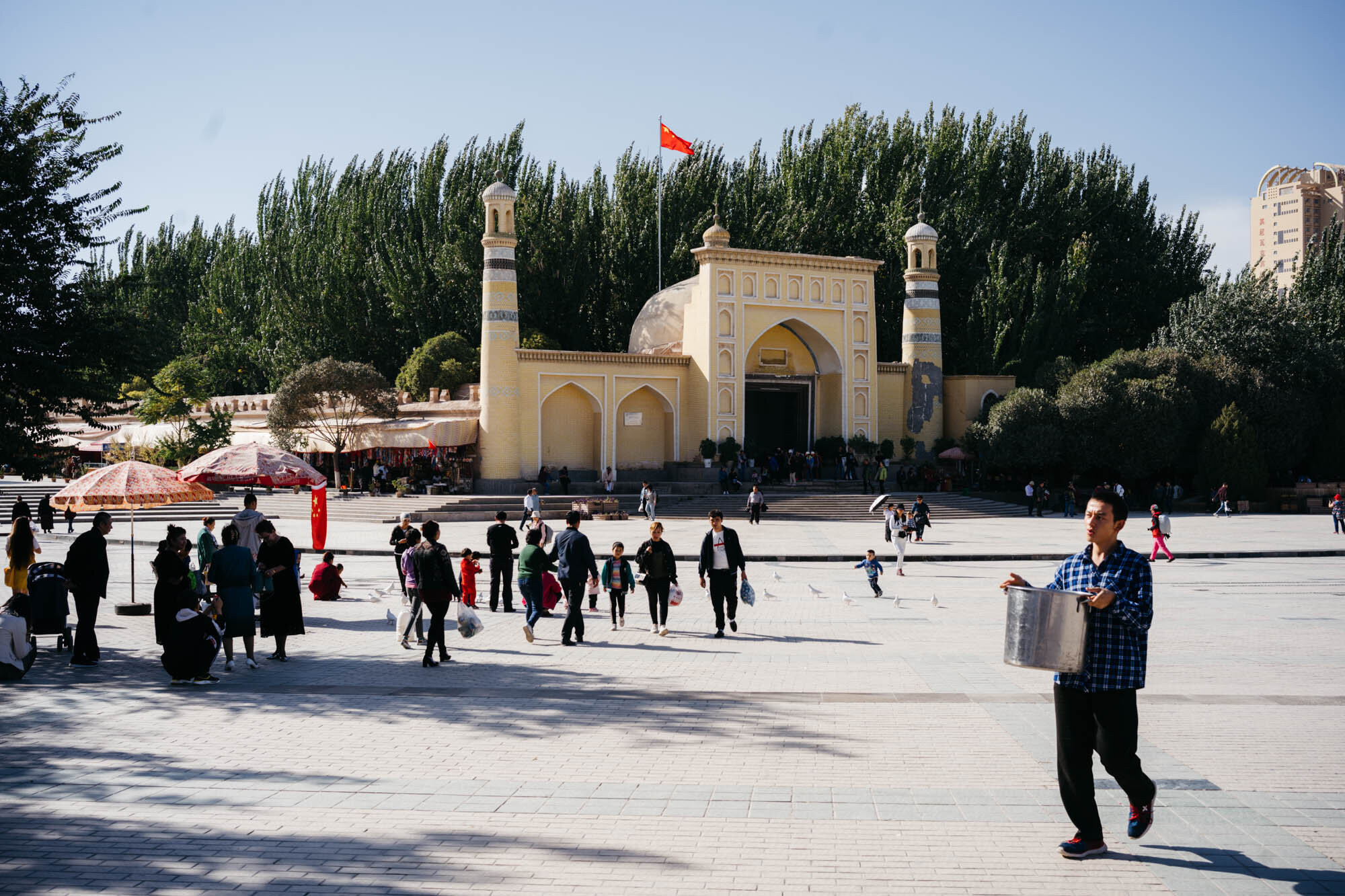  The Id Kah Mosque in central Kashgar 