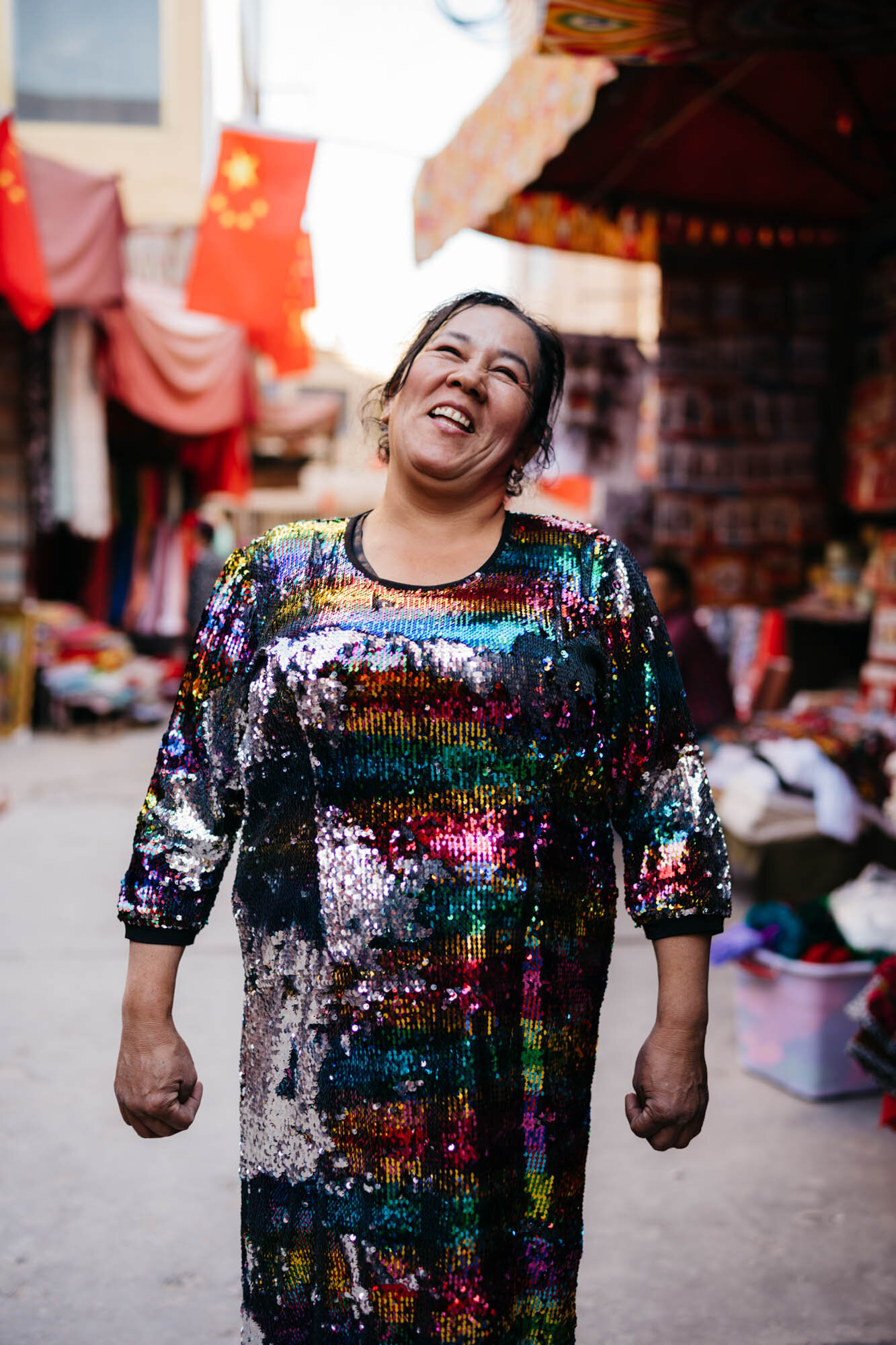 A Uyghur woman
