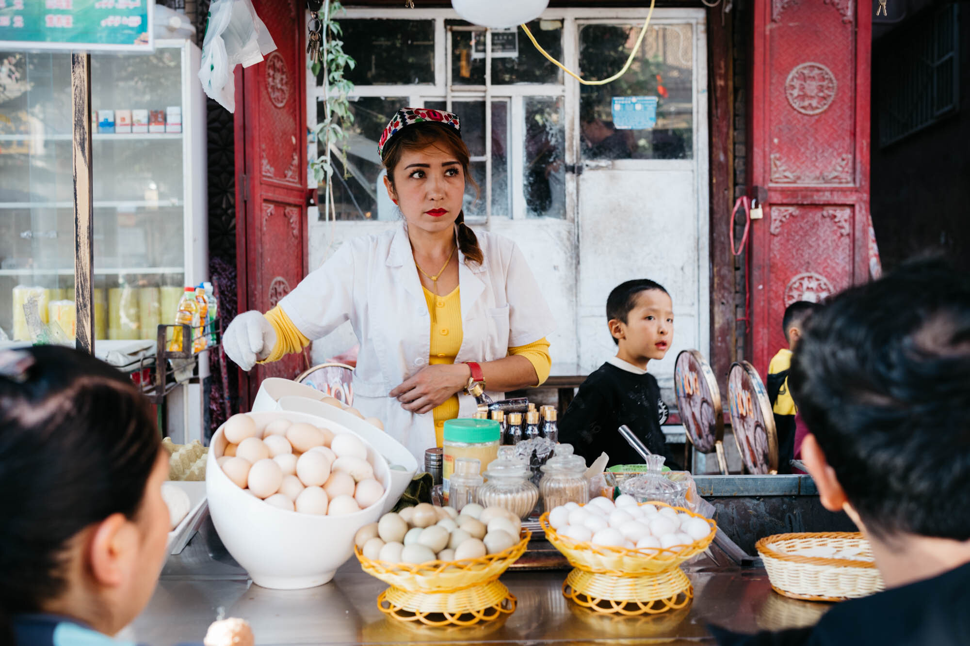  An Uyghur shopkeeper 