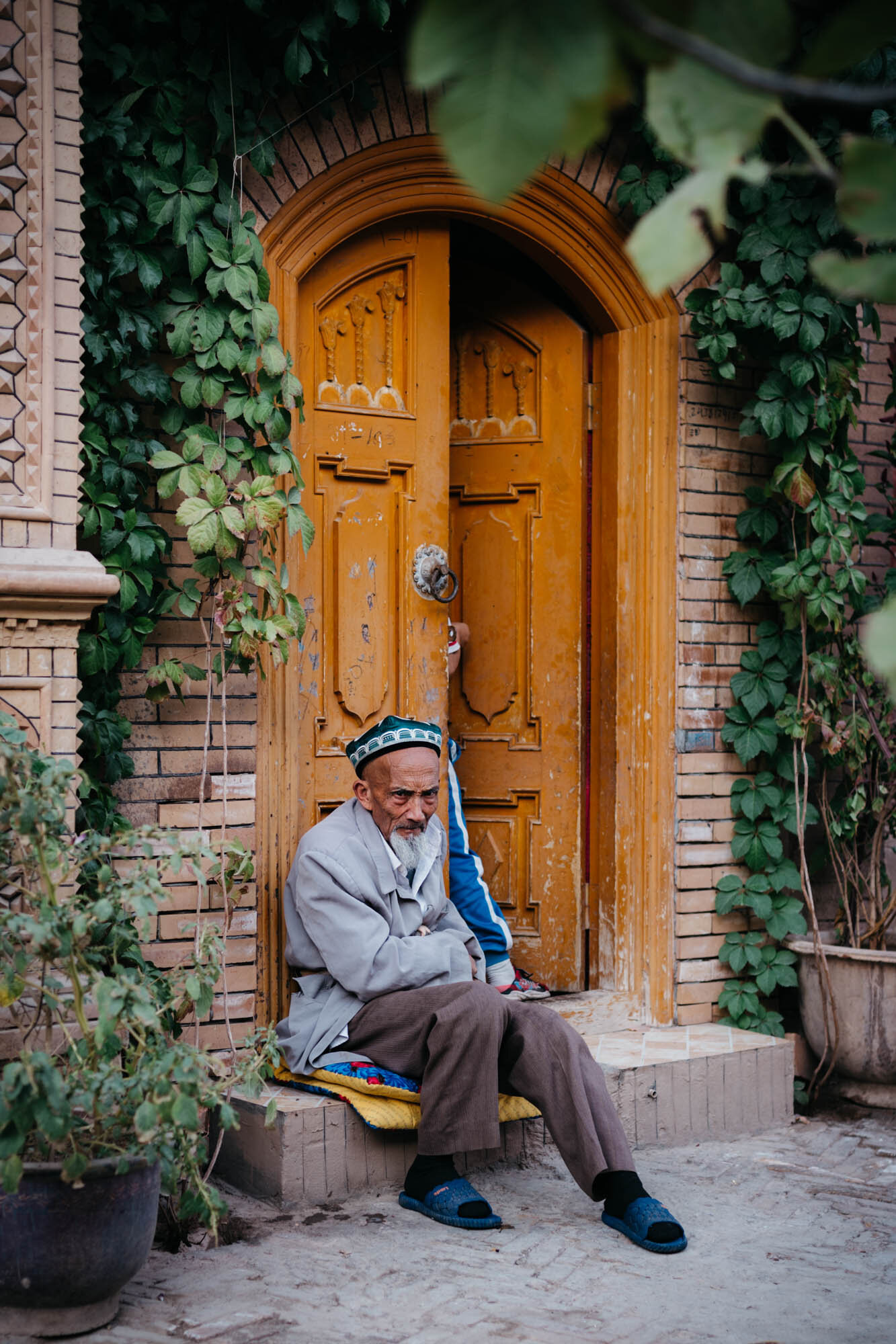  An old Uyghur man 