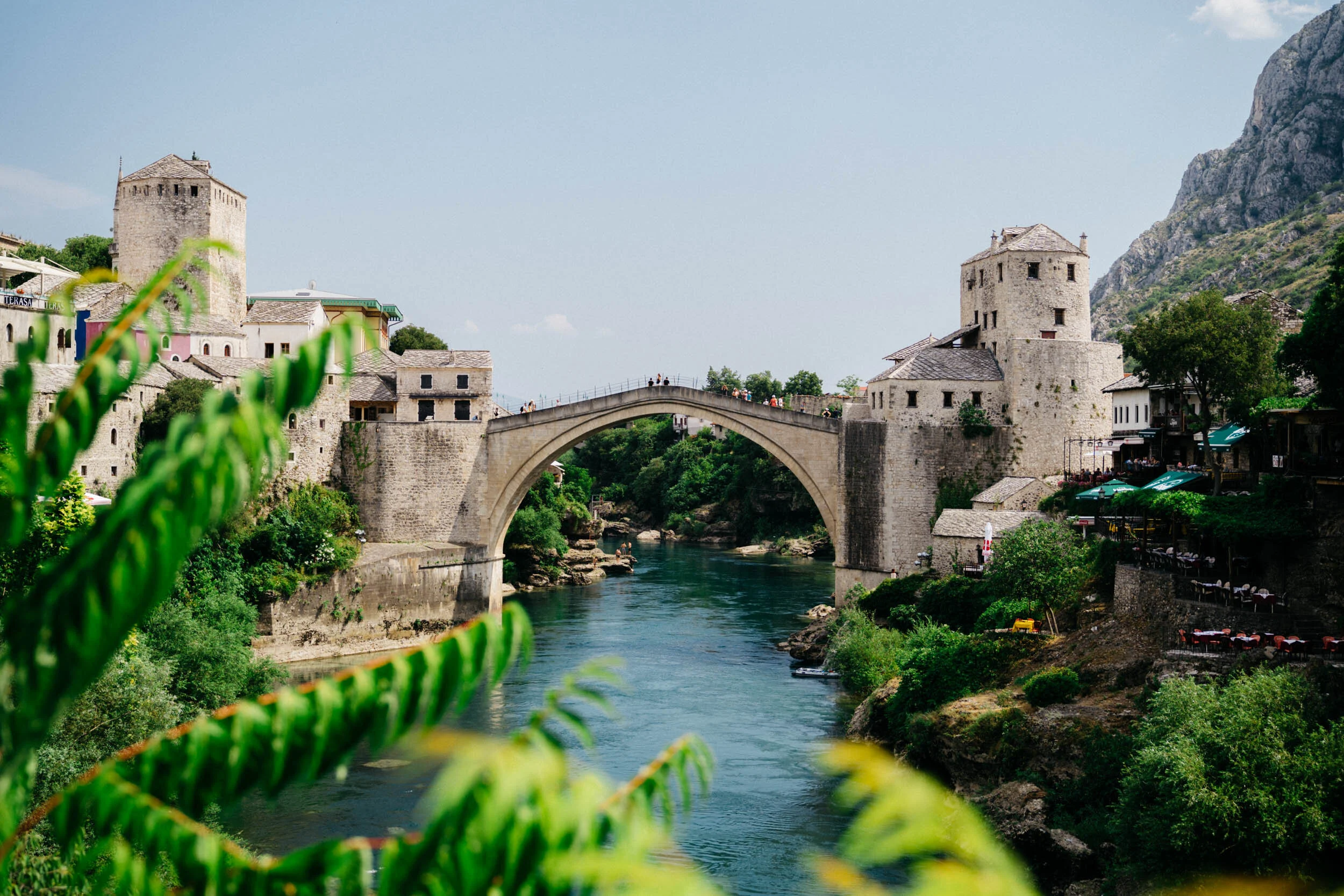 Stari Most The Bridge At Mostar CHRISTOPHER WILTON STEER