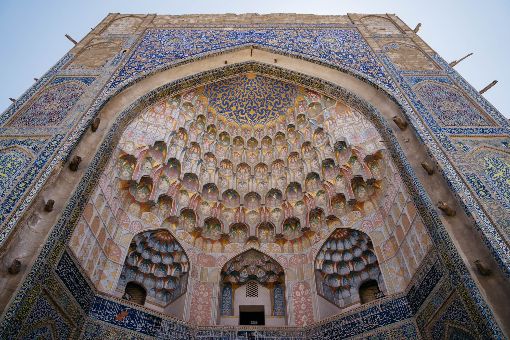  Ceiling details from the Abdullazizkhan Madrassa, Bukhara 
