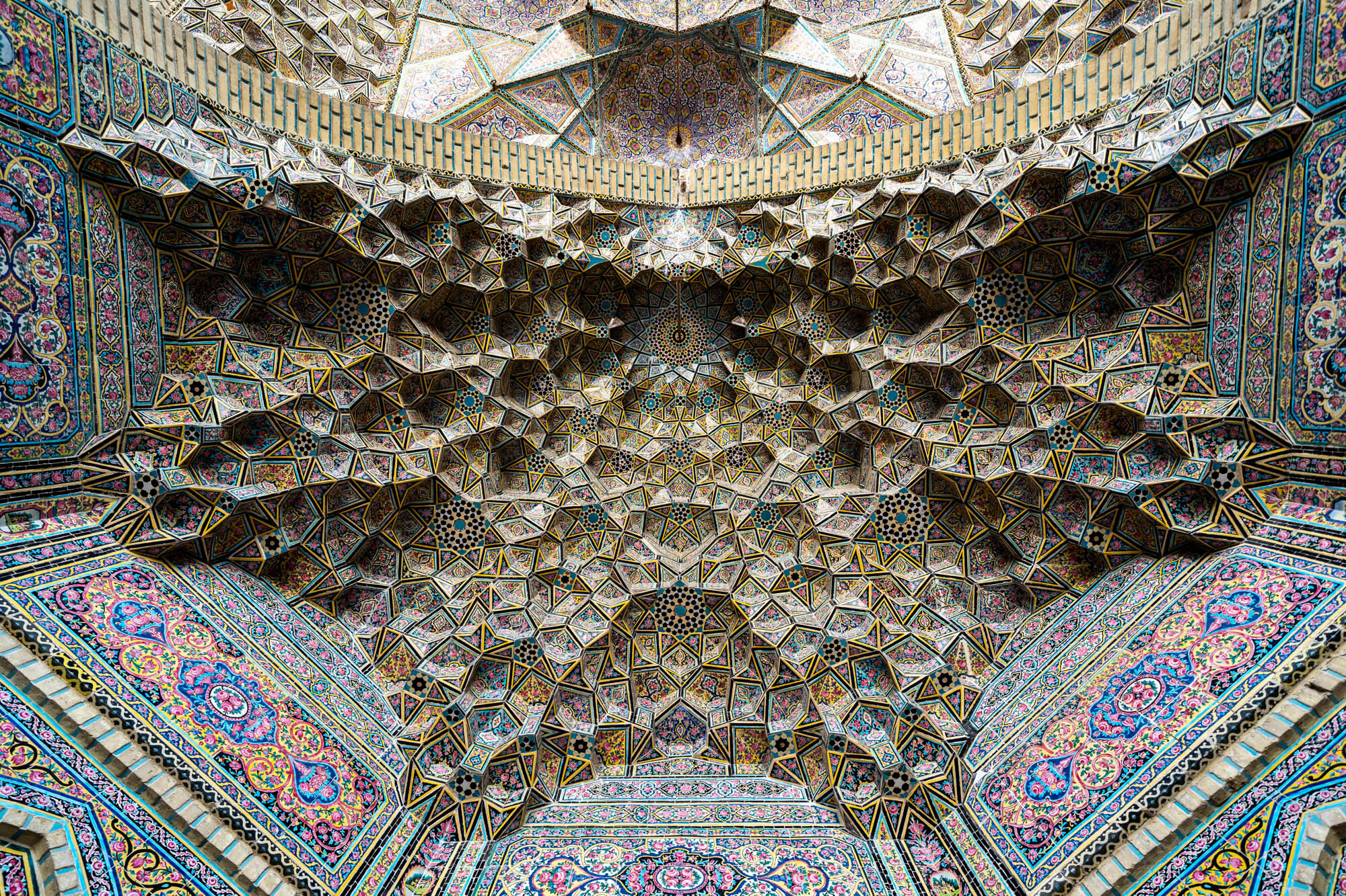  Ceiling details from the Nasir al-Mulk Mosque, Shiraz 