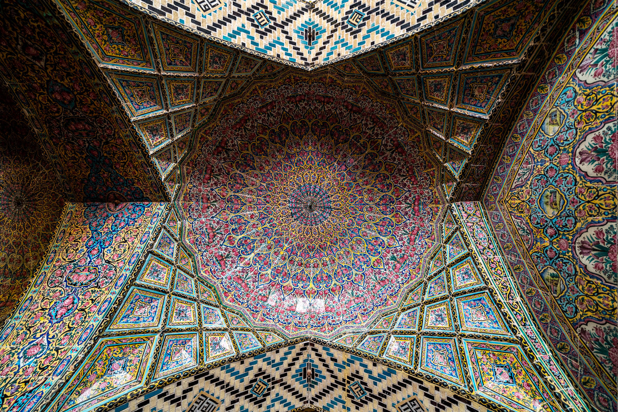  Ceiling details from the Nasir al-Mulk Mosque, Shiraz 