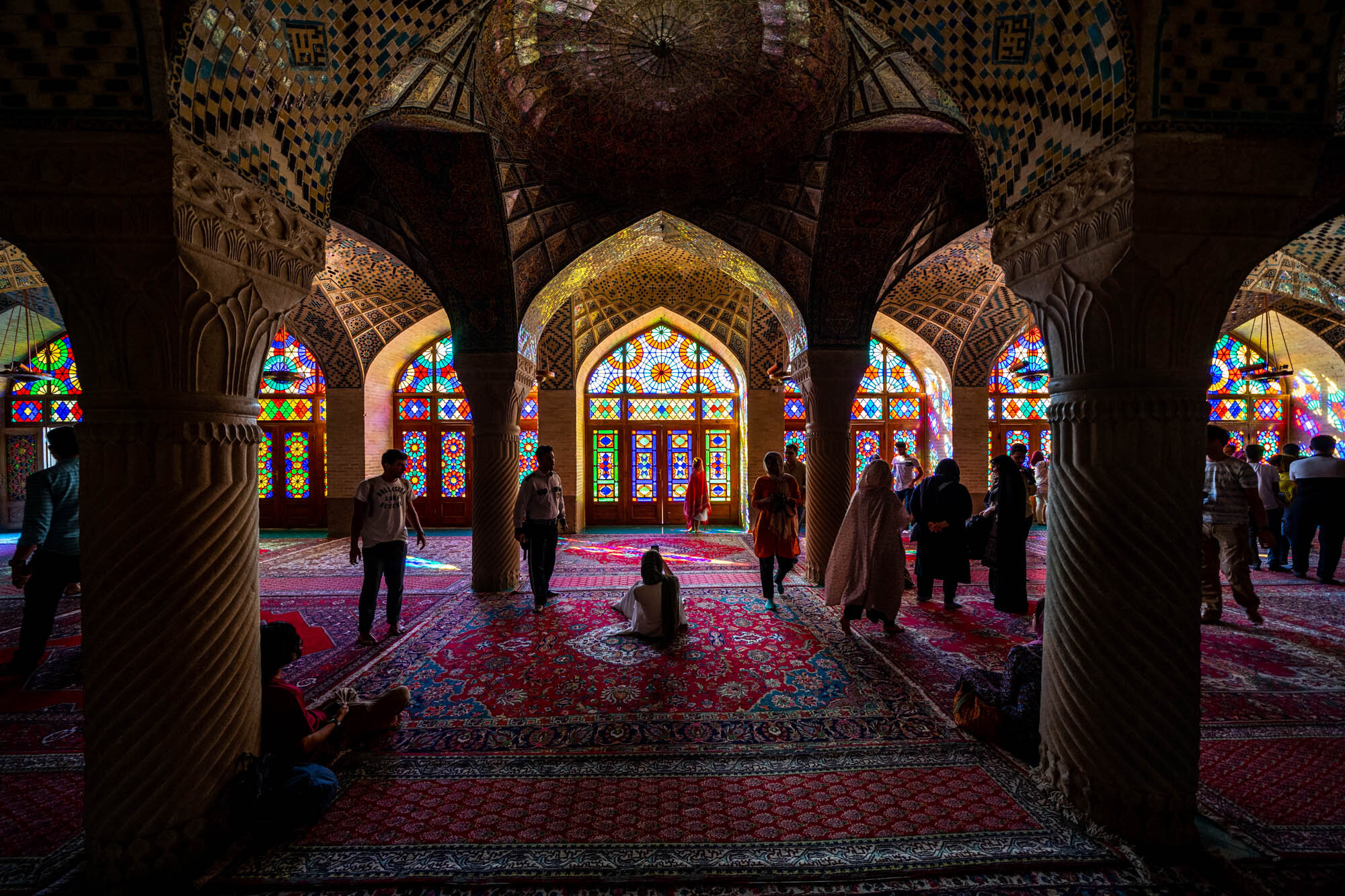  The Nasir al-Mulk Mosque, Shiraz 