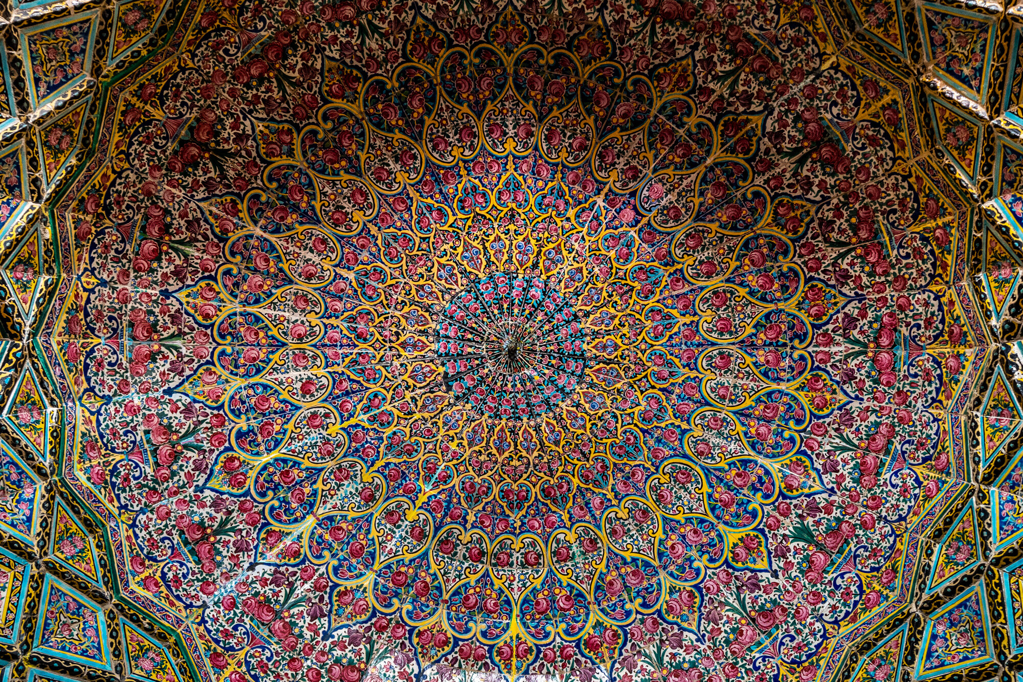  Ceiling details from the Nasir al-Mulk Mosque, Shiraz 