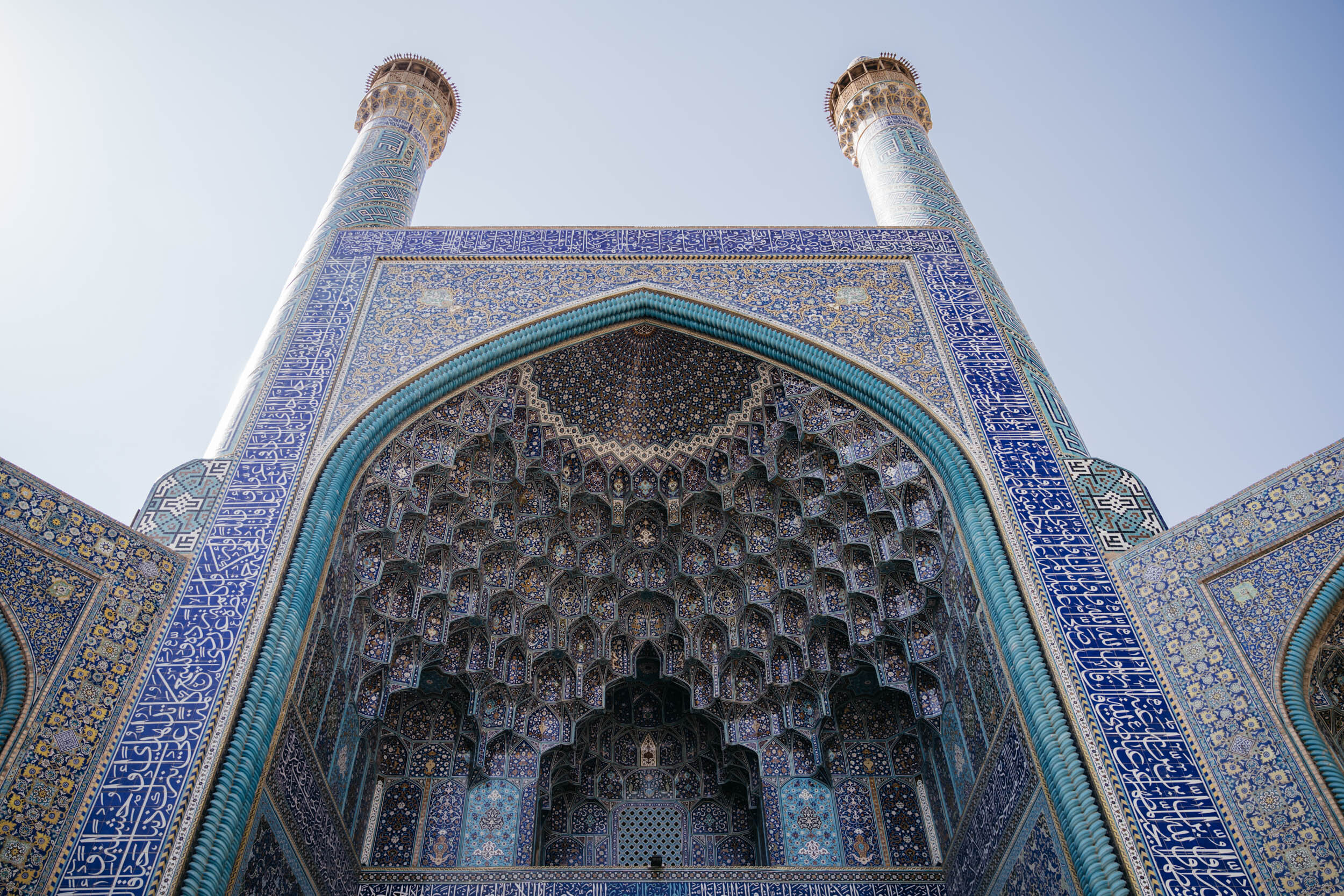  Ceiling details from the Shah Mosque, Isfahan 