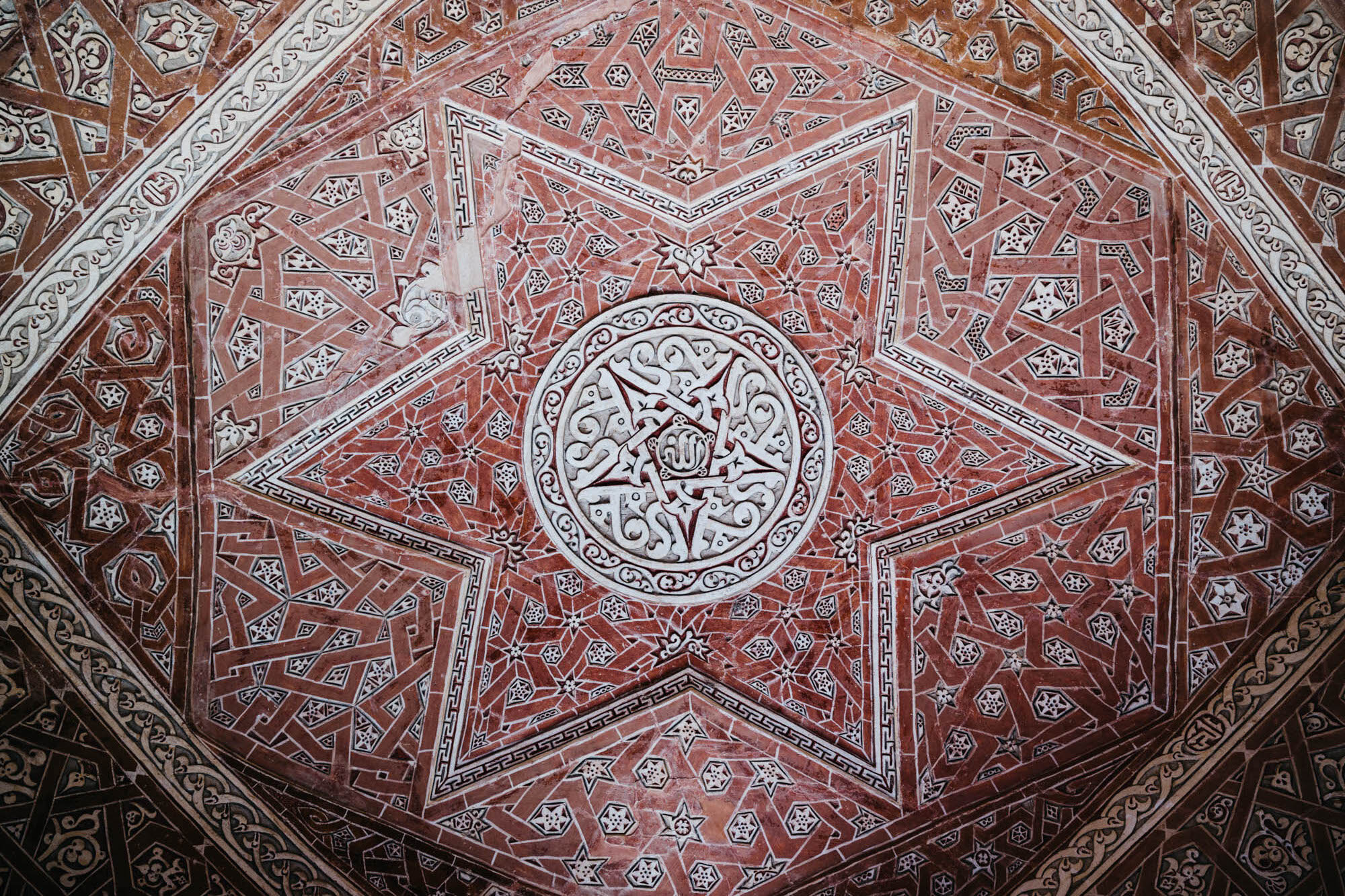  Ceiling details from Mausoleam of Oljaytu, Soltaniyeh 