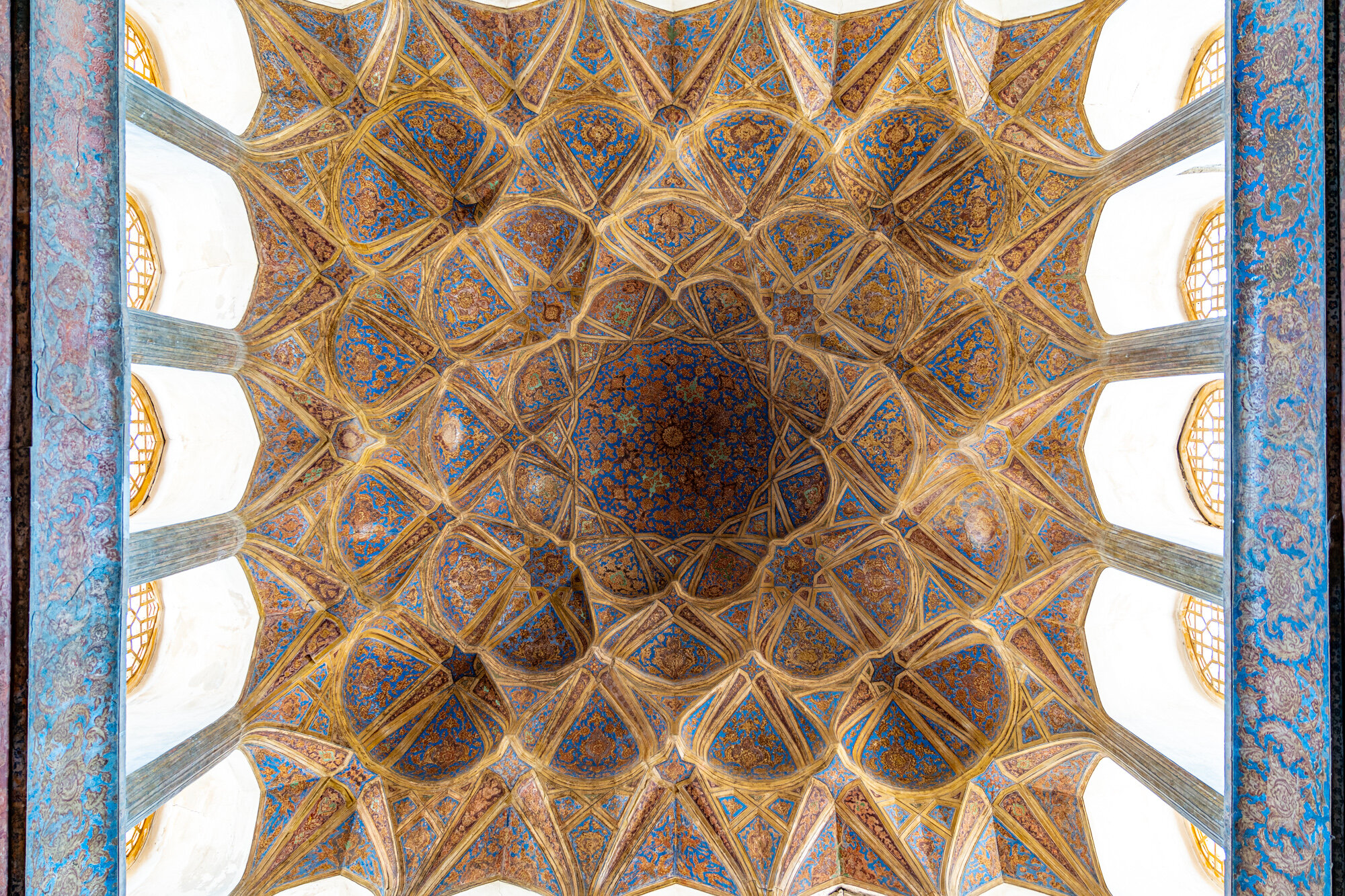  Ceiling details from the Ali Qapu Palace, Isfahan 