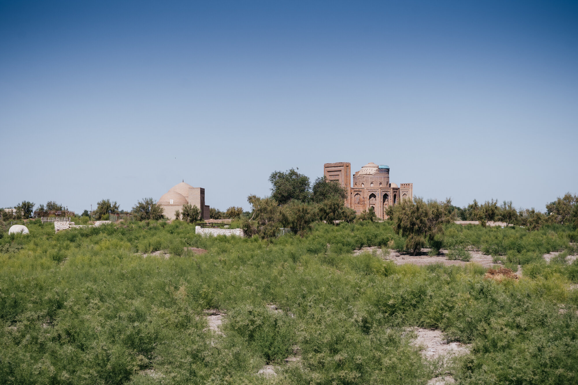  The Turabek-Khanum Mausoleum from a distance 