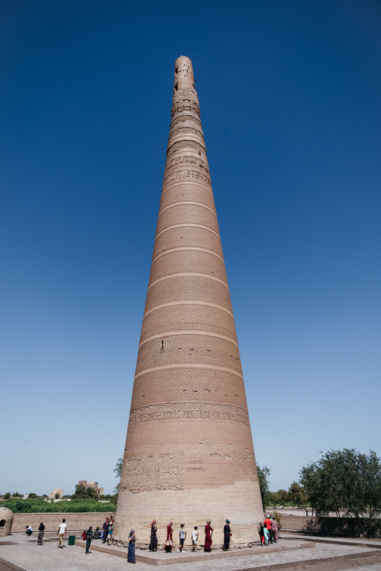  The impressive 60 metre tall Kutlug-Timur Minaret dates to the 11th and 12th centuries 
