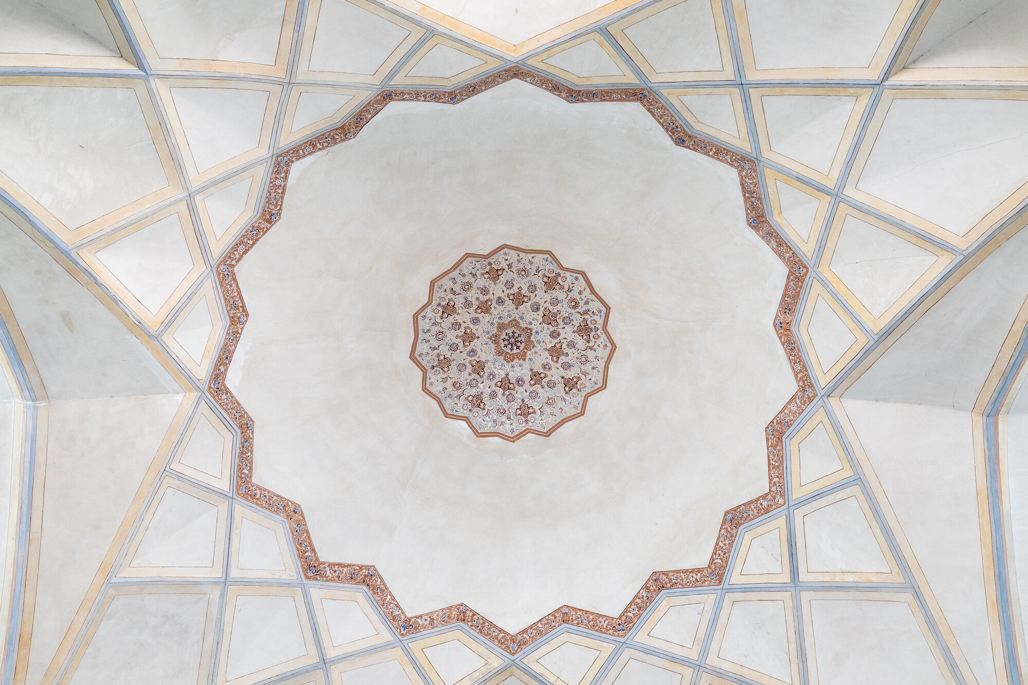  Ceiling details from Fin Garden, Kashan 