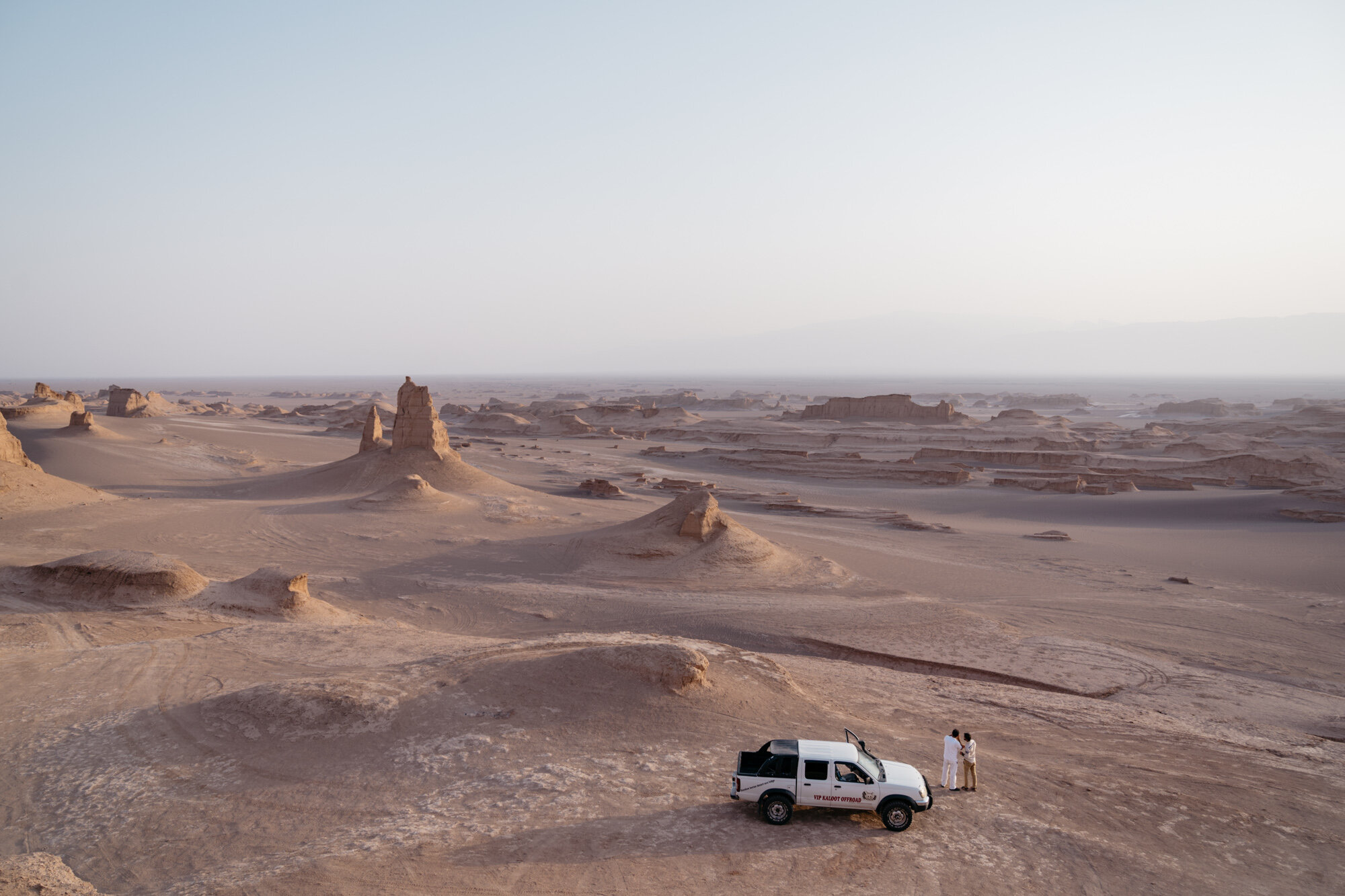  The car, or 4x4, has allowed people to reach much further into the desert 