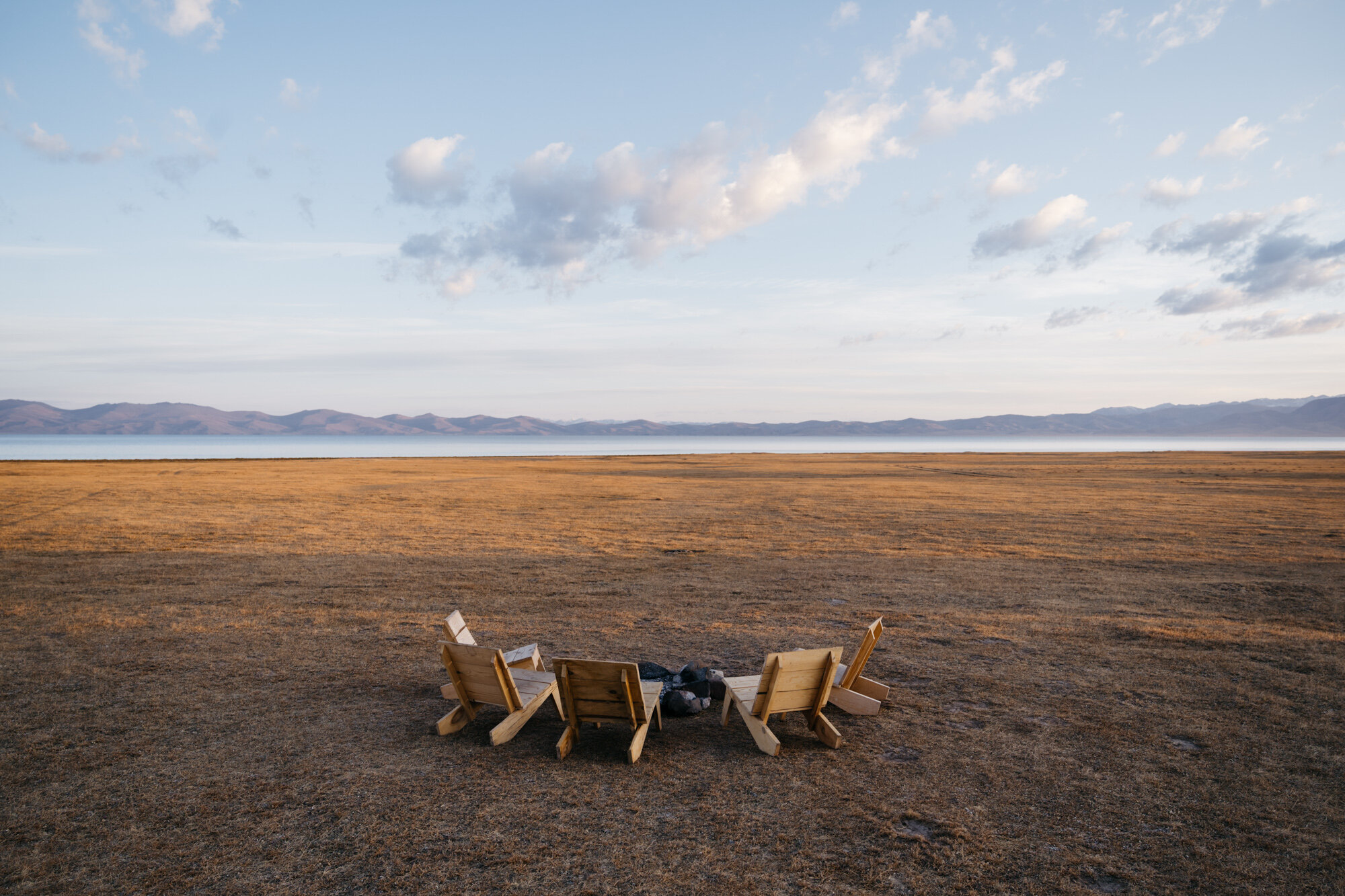  A breakfast spot with a view 