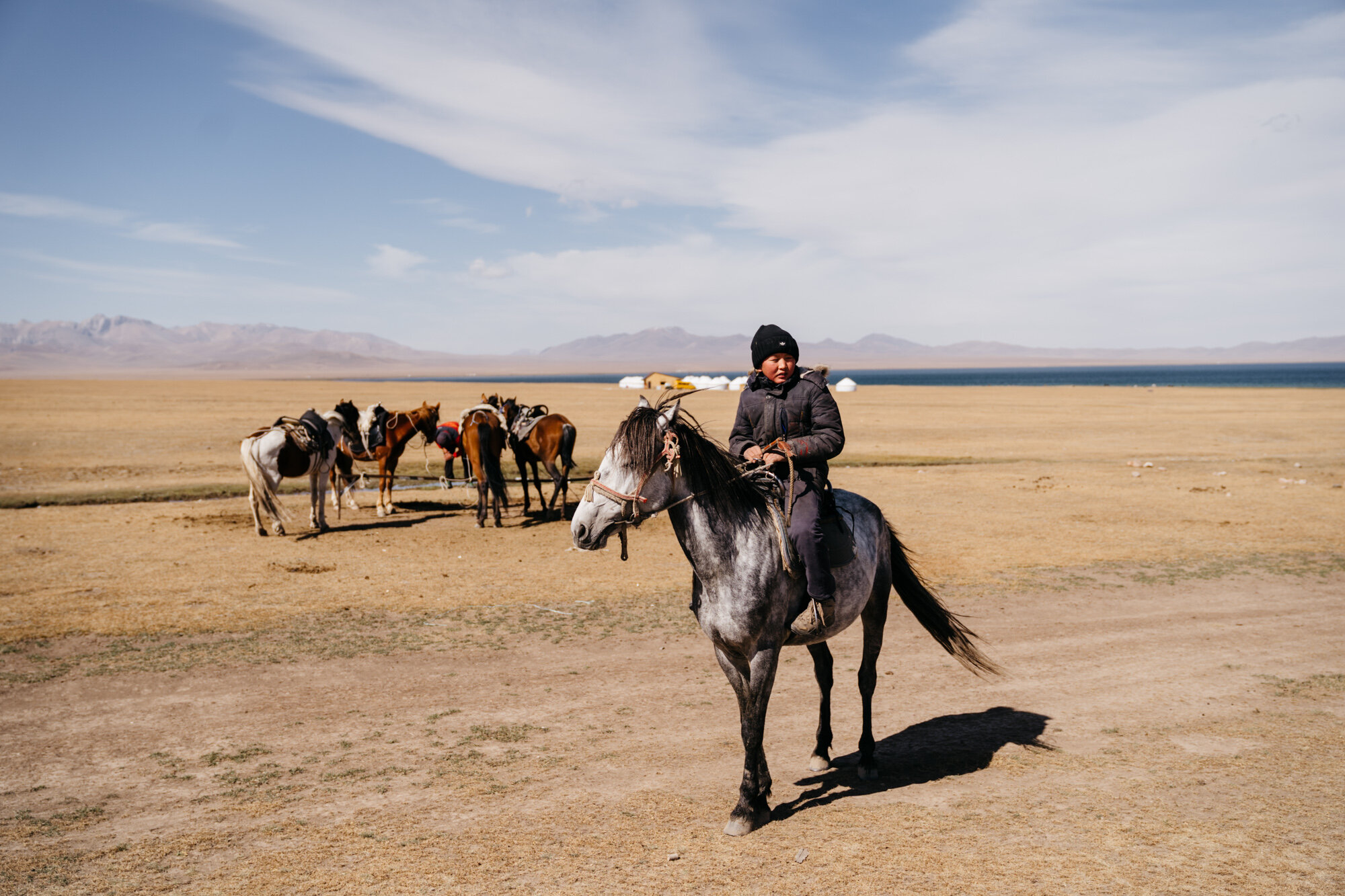  A young rider 