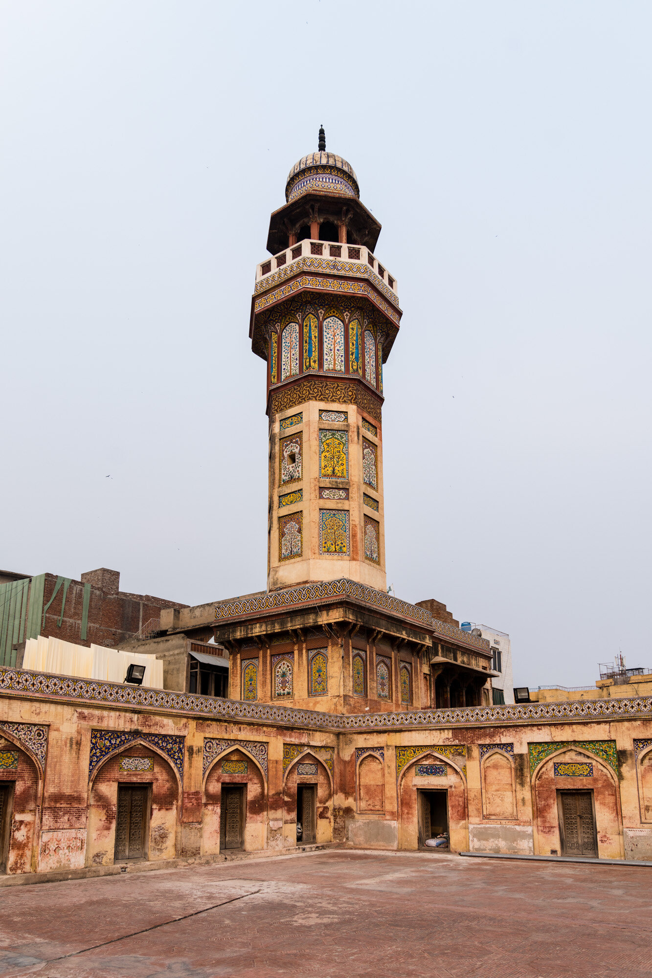  One of the minarets 