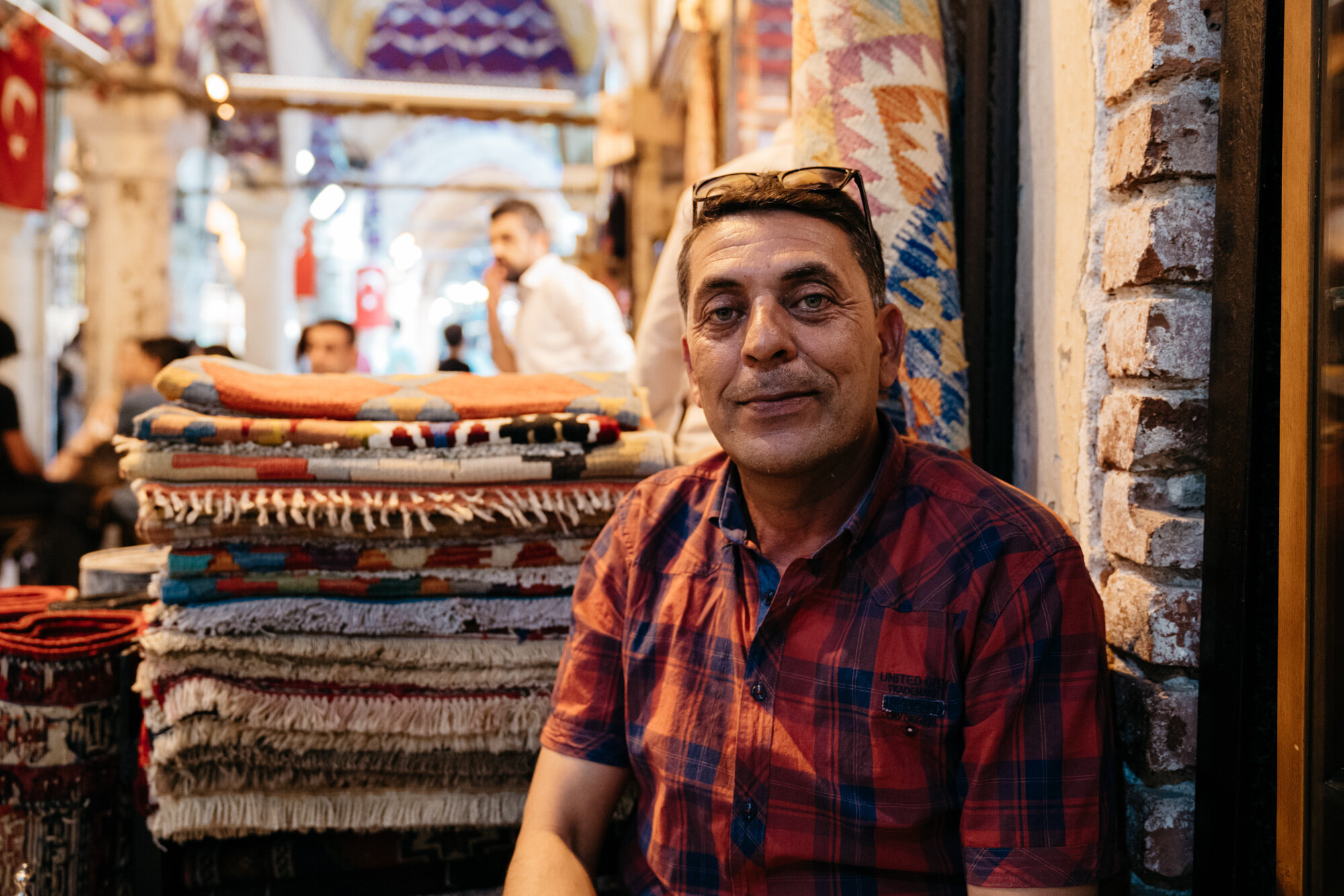  The Iraqi trader I sat and chatted with for a while 