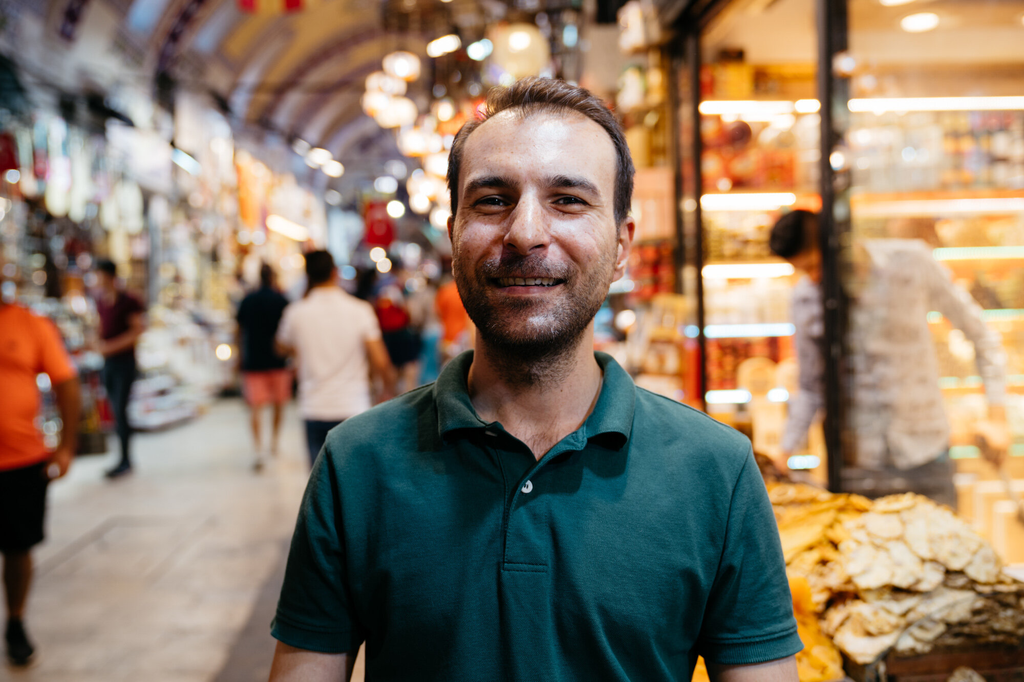  Portrait of a sweets trader 