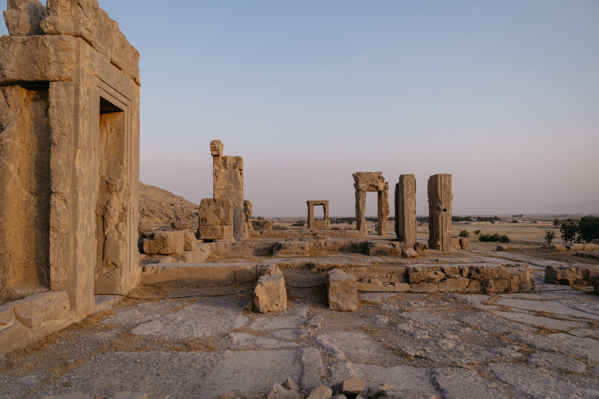  Ruins at Persepolis 